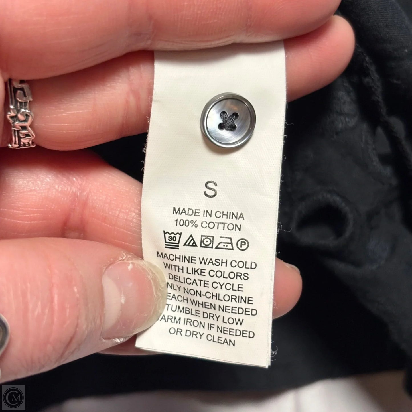 Top Sleeveless Designer By Kate Spade In Black, Size: S