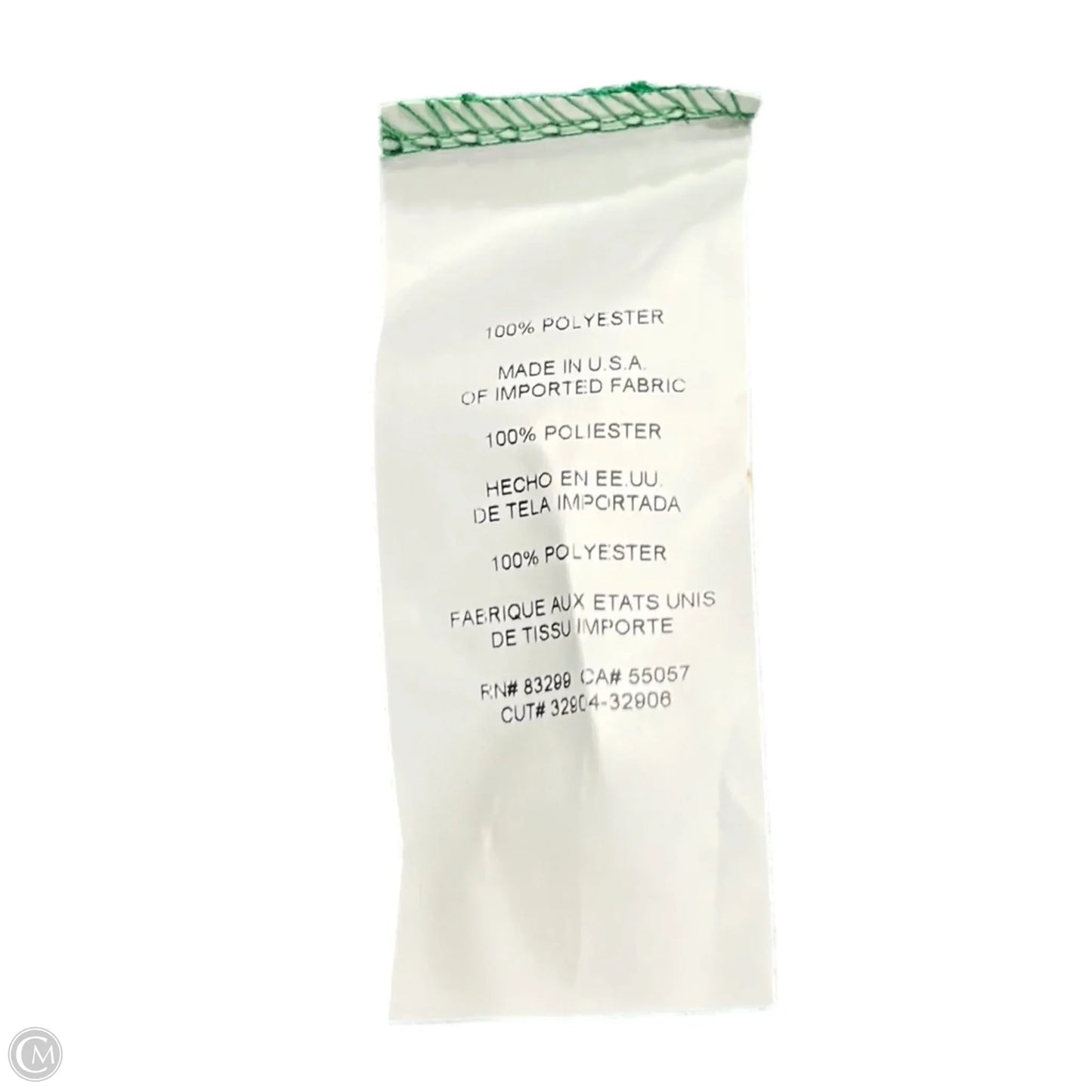 Top Sleeveless By Nicole Miller In Green, Size: L