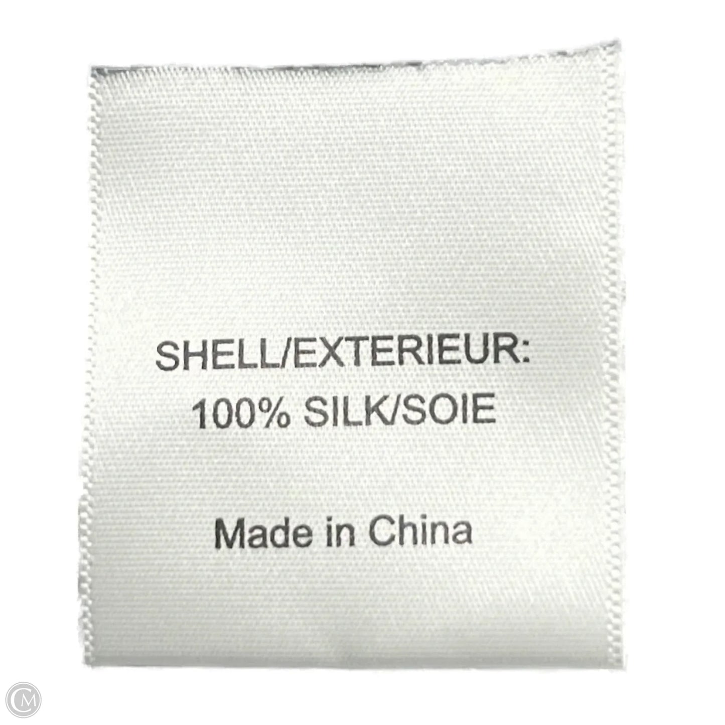 Top Short Sleeve Designer By Tory Burch In Blue & White, Size: M