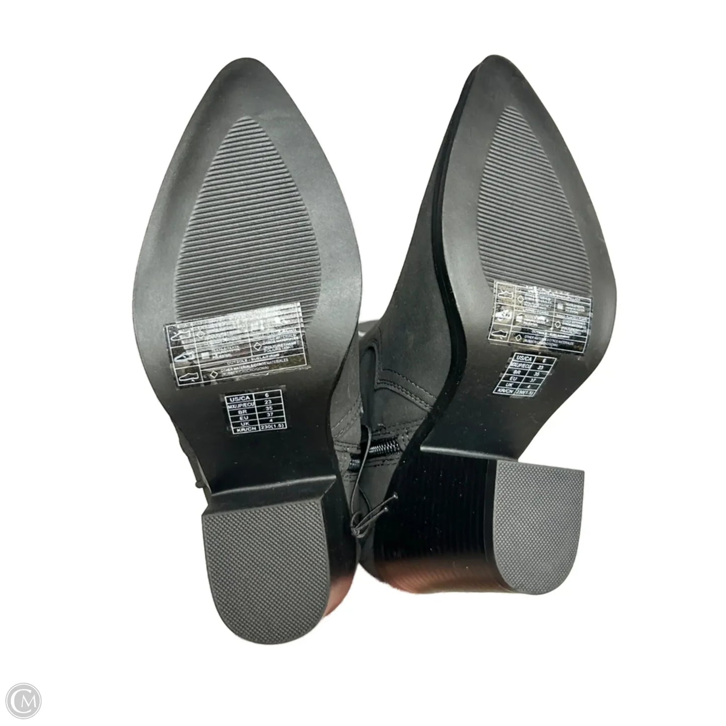 Boots Western By Forever 21 In Grey, Size: 6