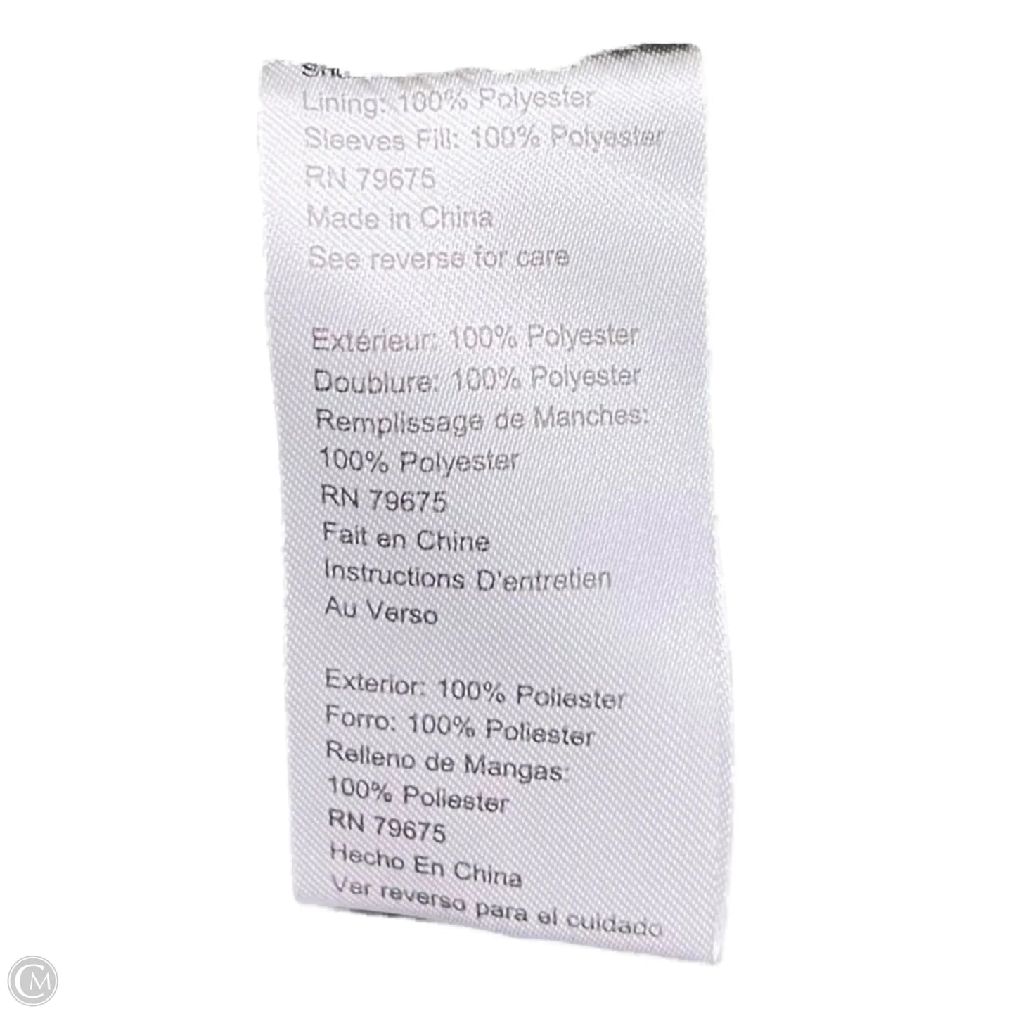 Coat Designer By Michael Kors In Green, Size: S