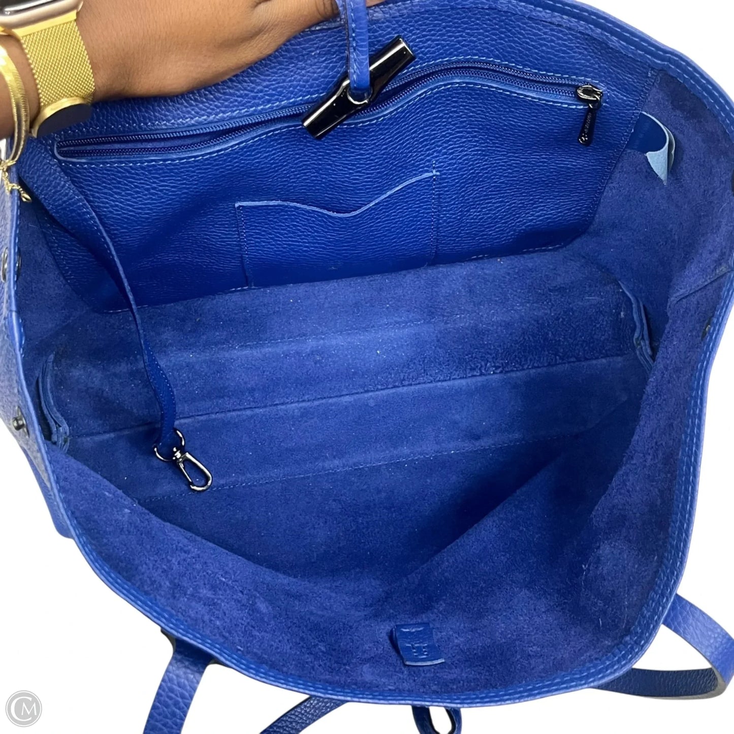 Tote Designer By Longchamp, Size: Medium