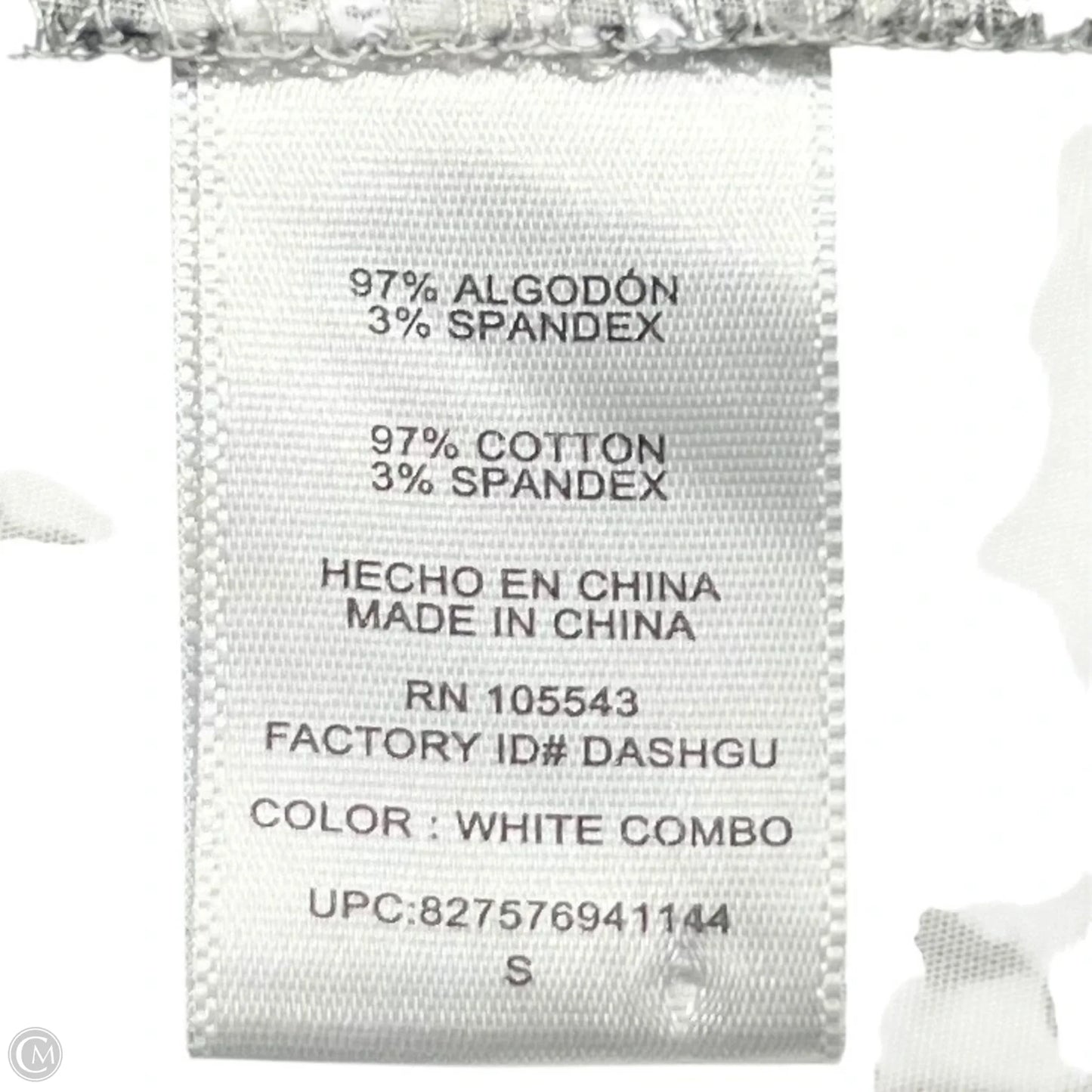 Top Long Sleeve By Thakoon In Black & White, Size: S