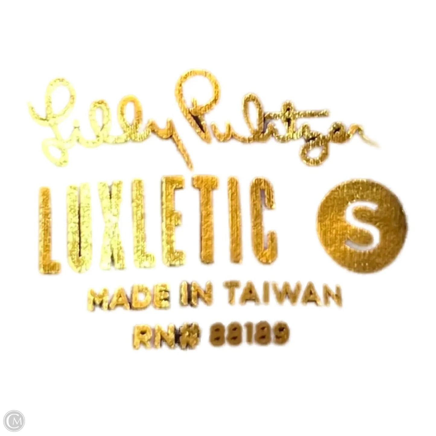 Romper Designer By Lilly Pulitzer In Black & White, Size: S