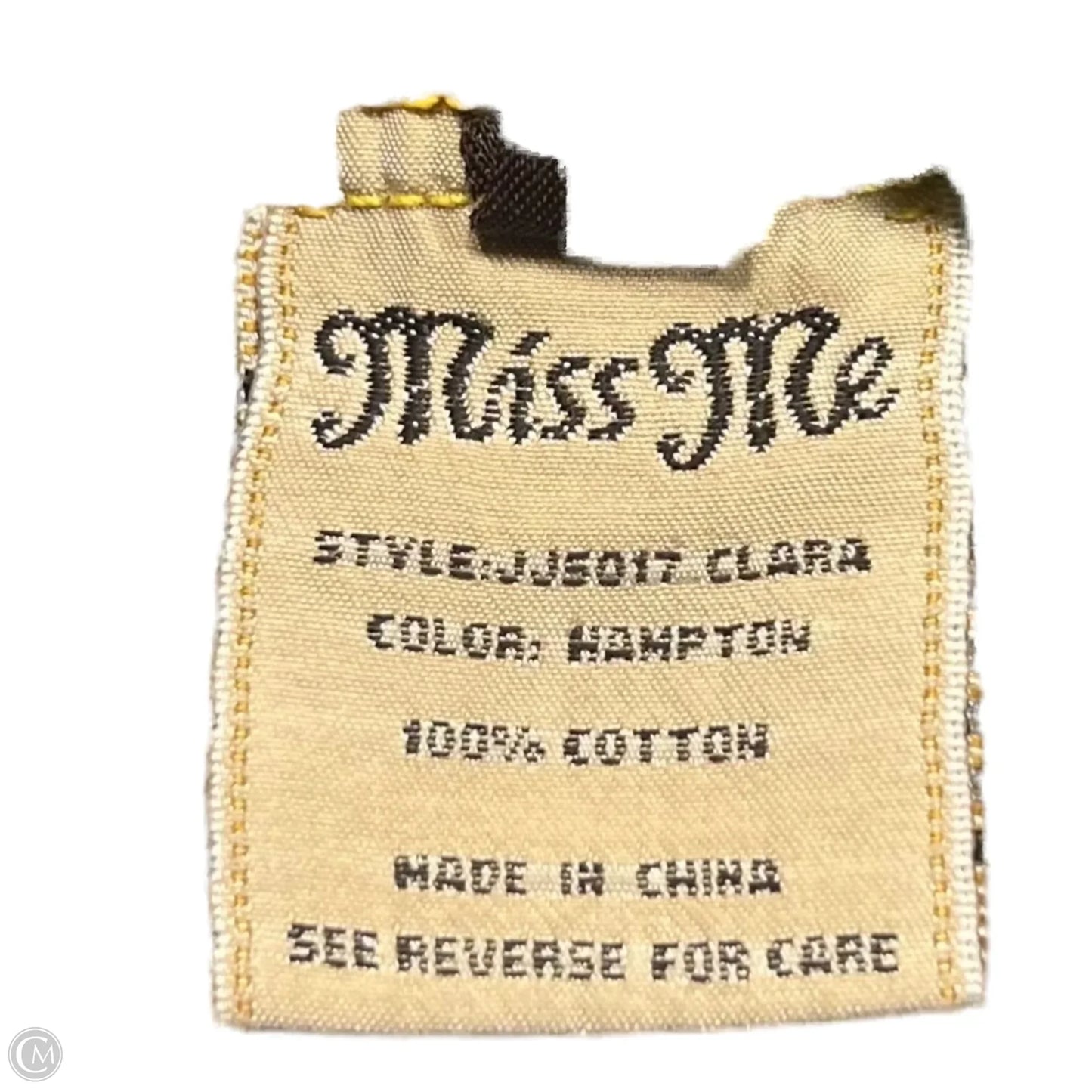 Jacket Denim By Miss Me In Blue Denim, Size: S