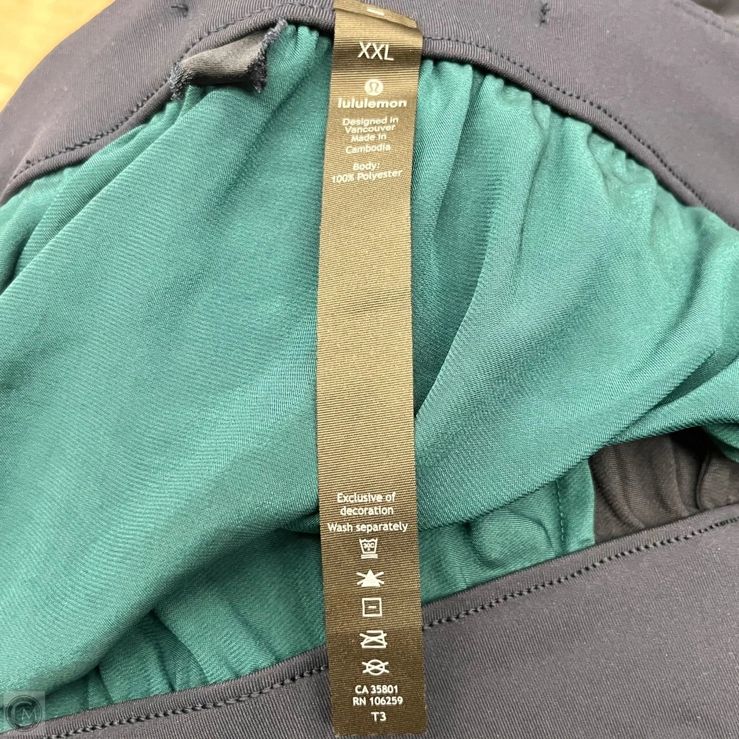 Skirt Maxi By Lululemon In Blue & Green, Size: Xxl