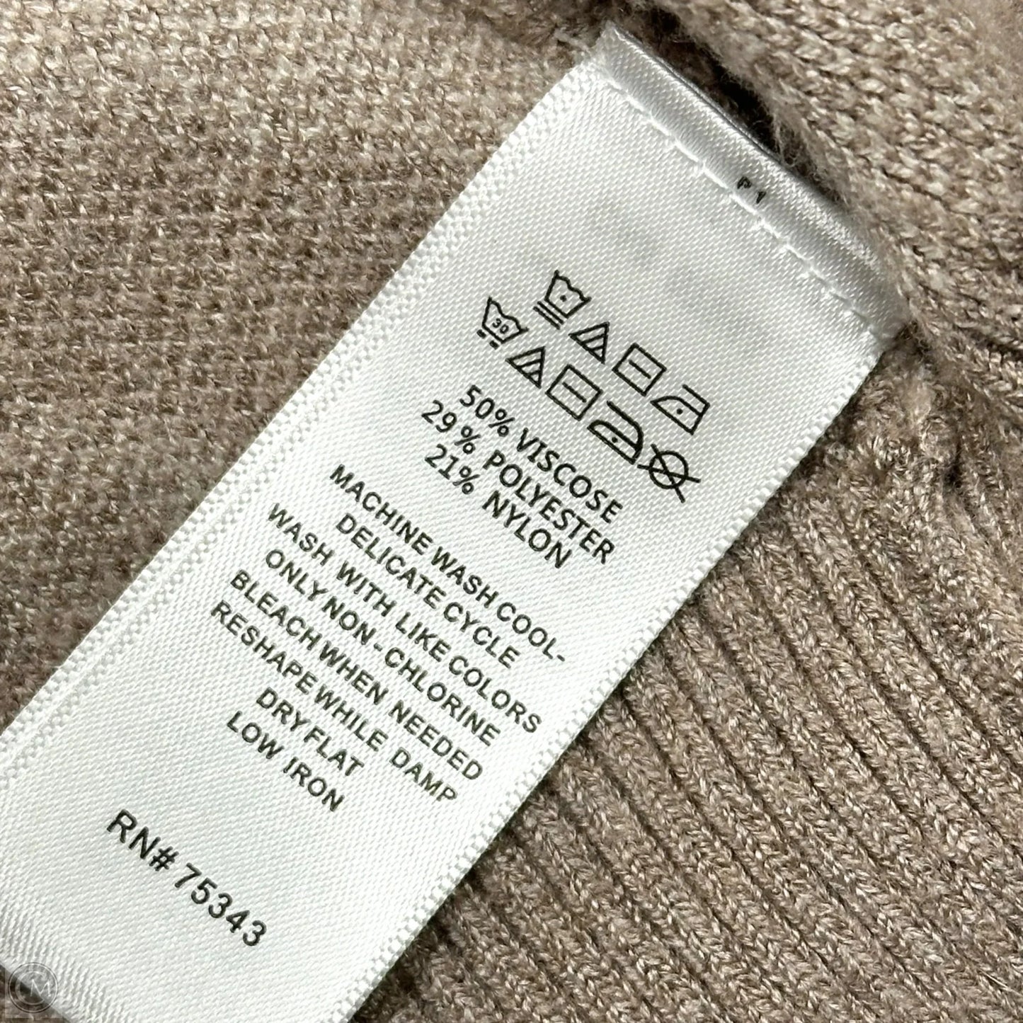 Sweater Cardigan By Cupcakes And Cashmere In Taupe, Size: Xs