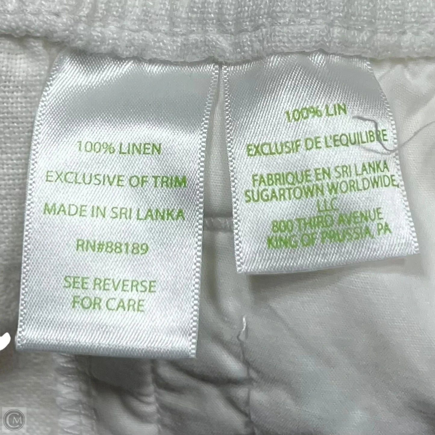 Pants Designer By Lilly Pulitzer In Cream, Size: 4