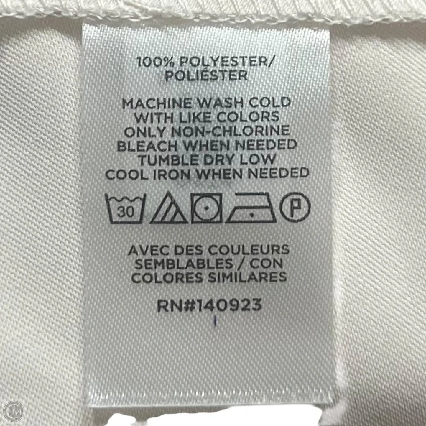 Top Sleeveless By Loft In Cream, Size: M