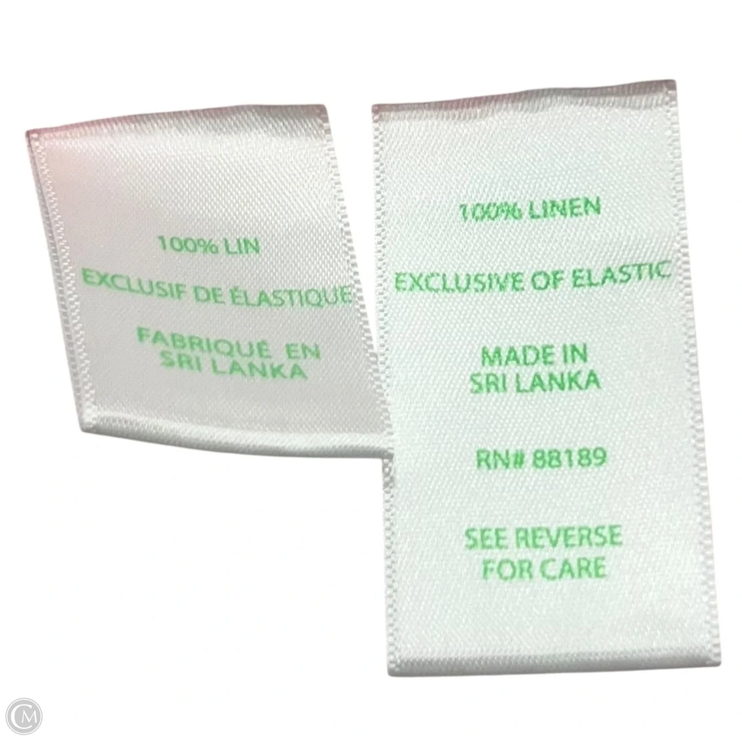 Top Short Sleeve Designer By Lilly Pulitzer In Pink & White, Size: L