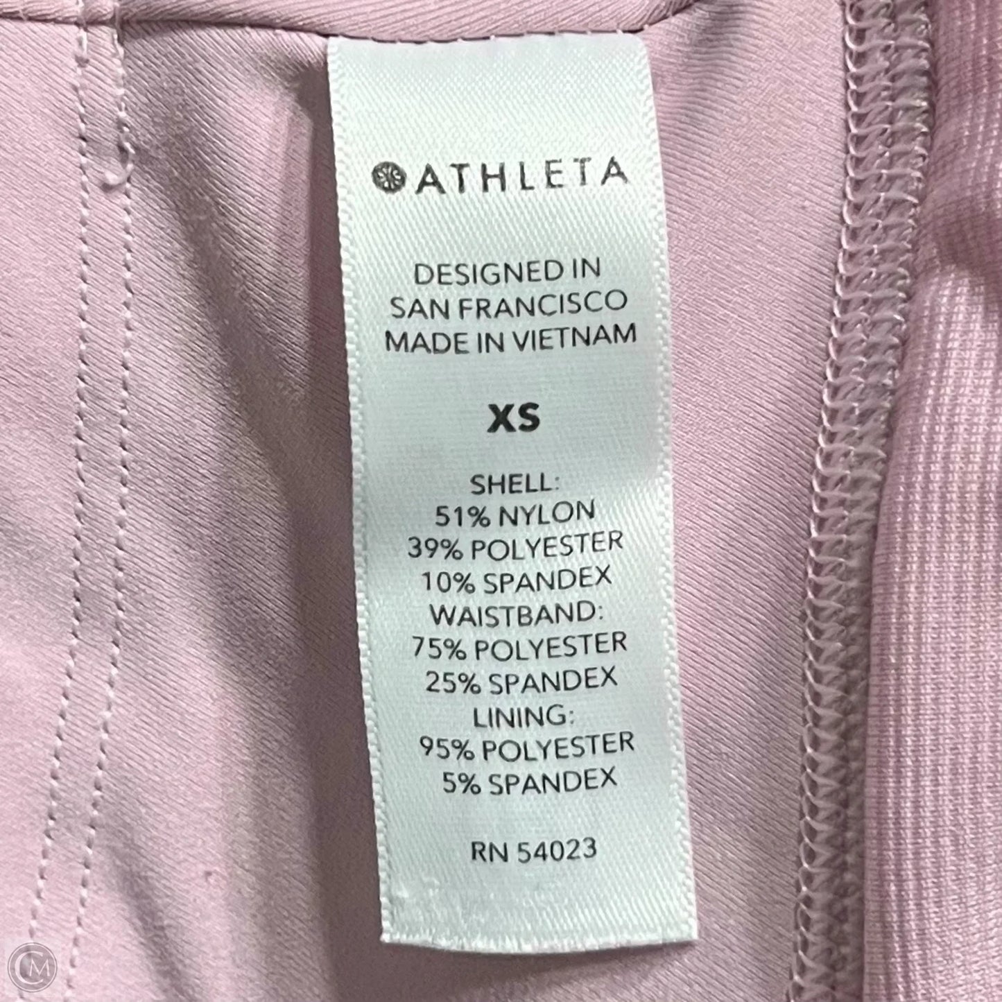 Athletic Shorts By Athleta In Pink, Size: 0