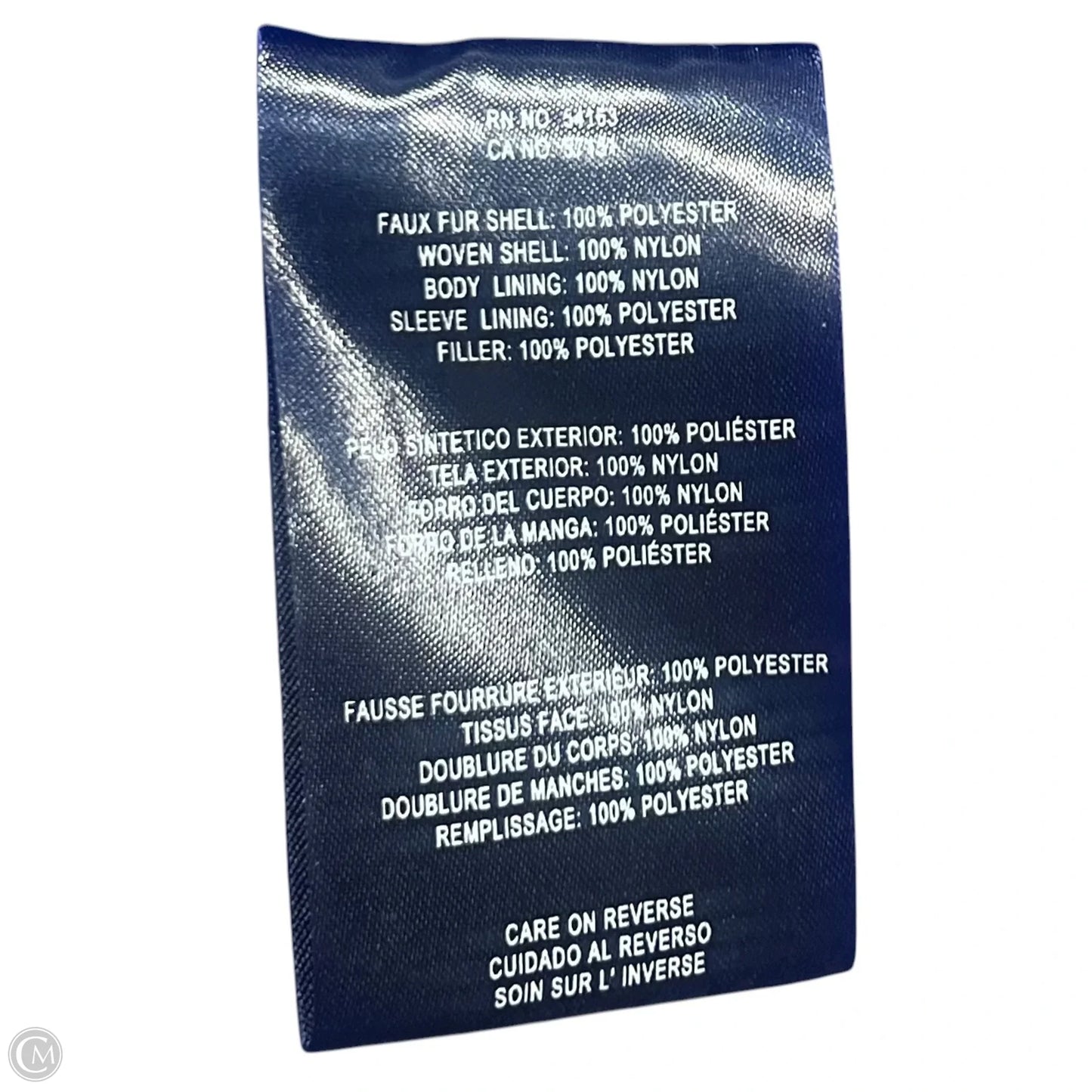 Coat Other By Tommy Hilfiger In Blue & Red, Size: S