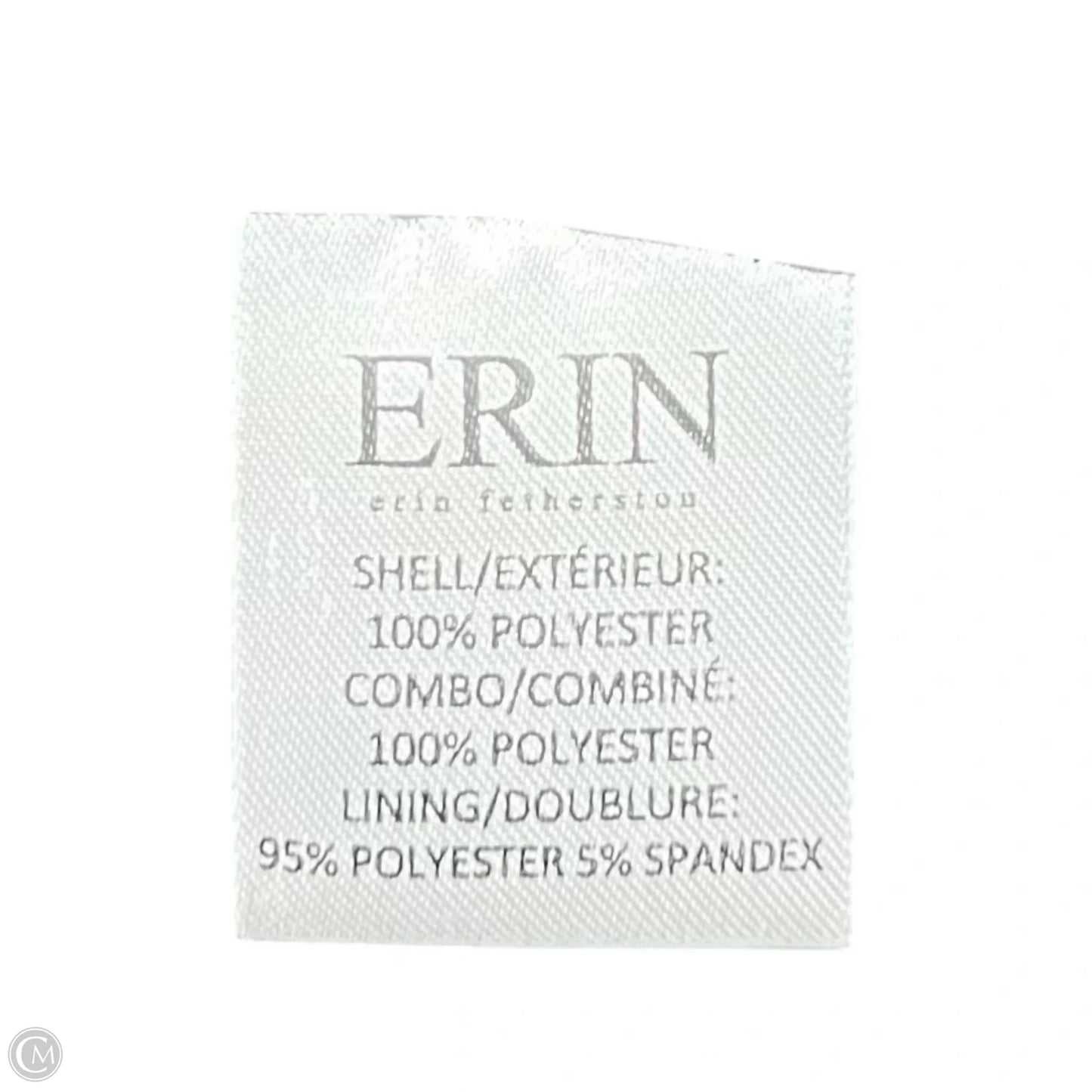 Dress Party Short By Erin Featherston In Black & Green, Size: M