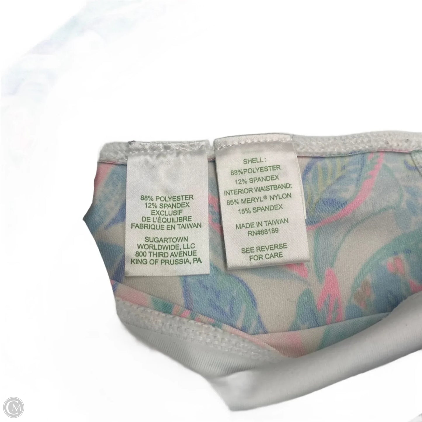 Pants Designer By Lilly Pulitzer In Blue & Pink, Size: 4