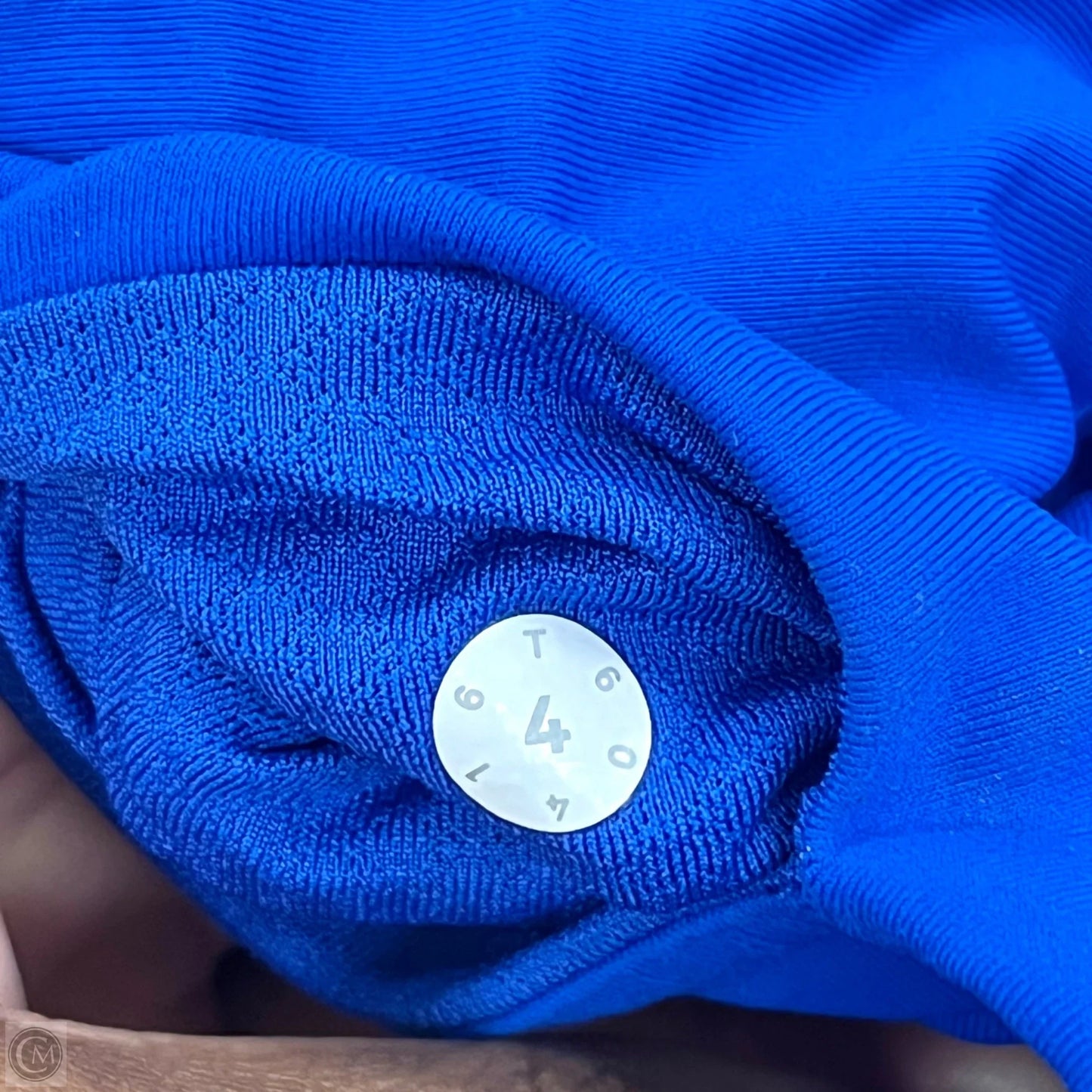 Athletic Capris By Lululemon In Blue, Size: 4