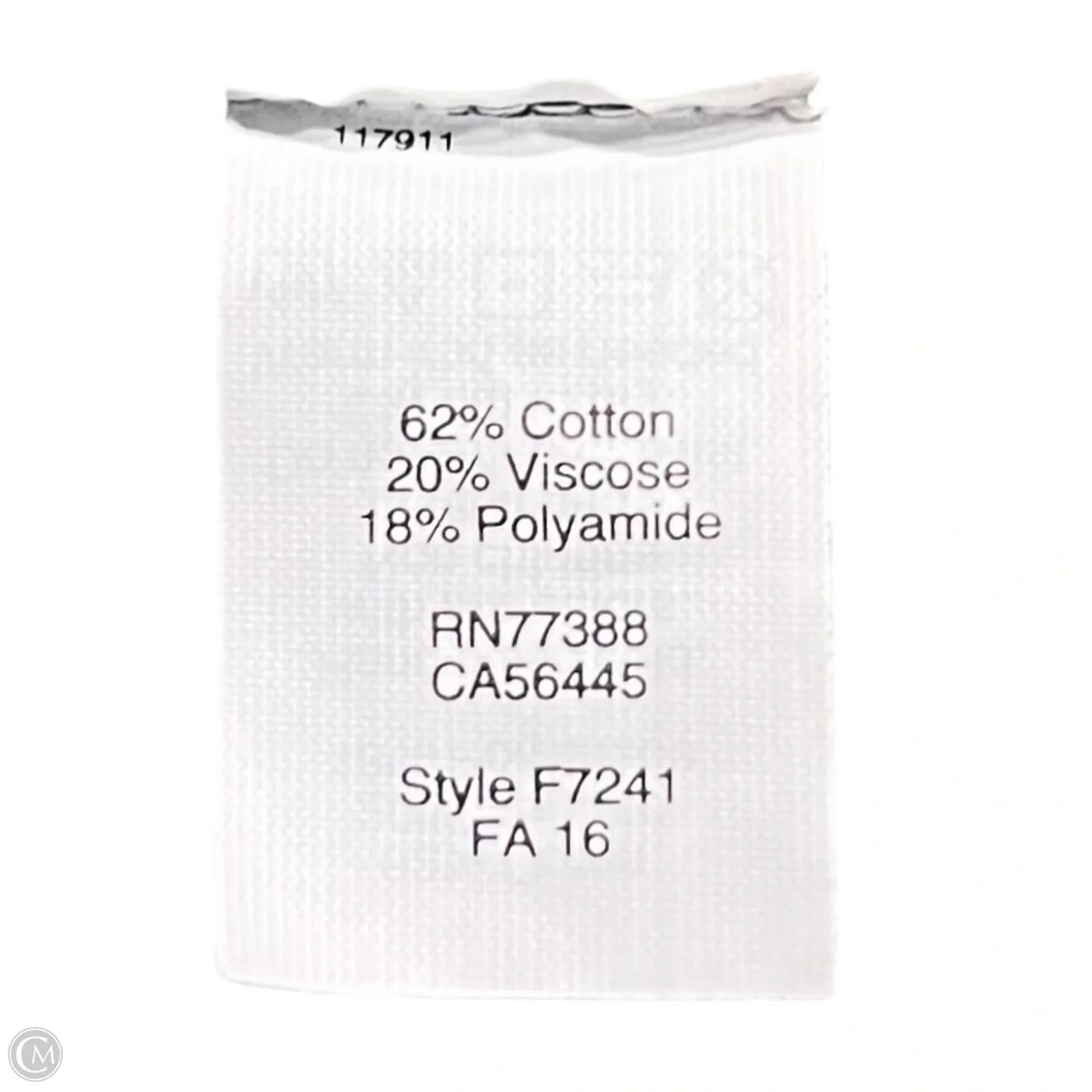 Sweatshirt Collar By Madewell In Green, Size: M