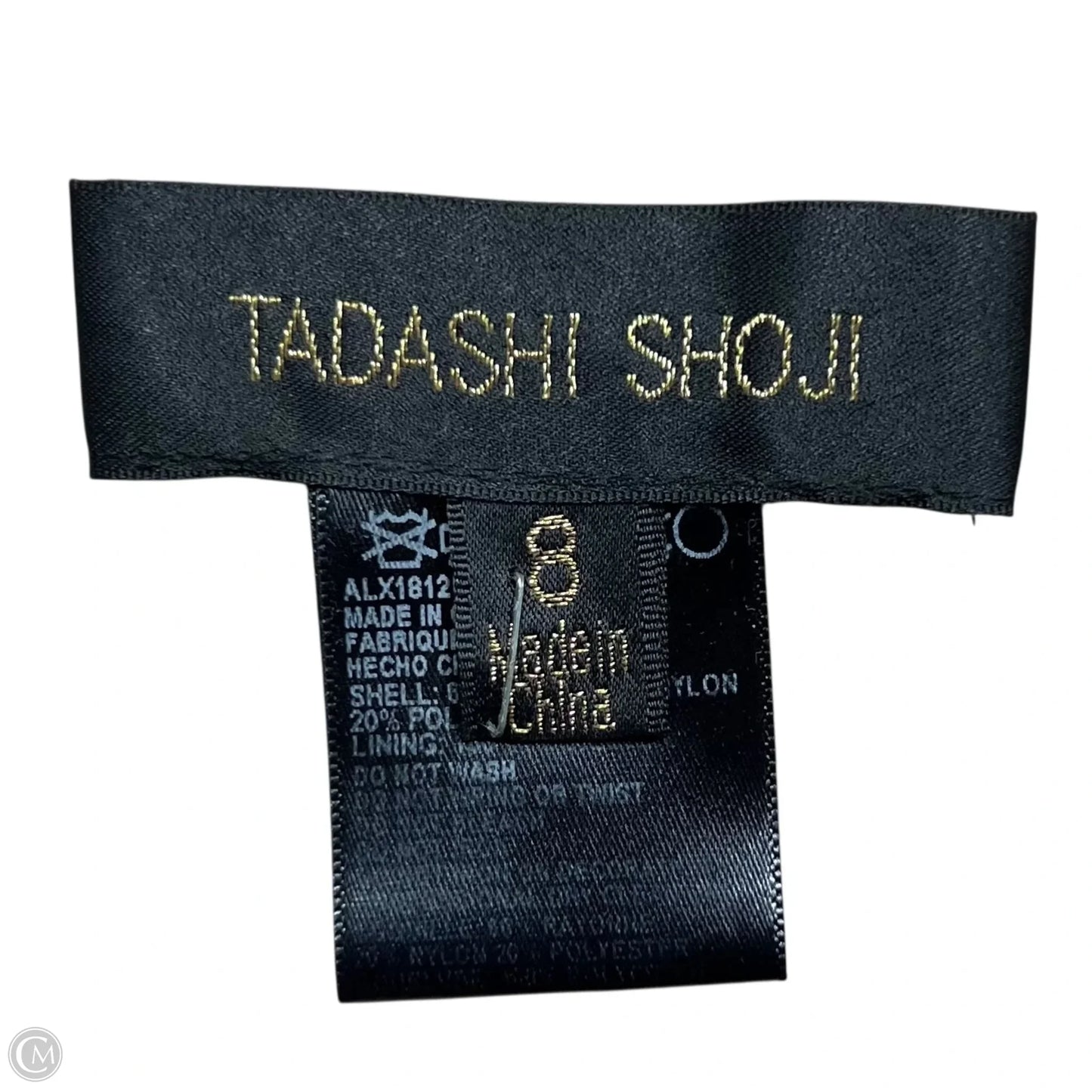 Dress Party Short By Tadashi Shoji In Cream, Size: M