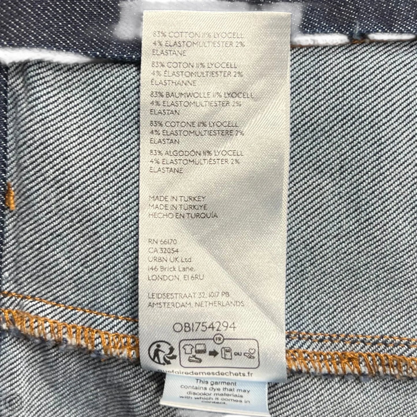 Jeans Wide Leg By Pilcro In Blue Denim, Size: 16