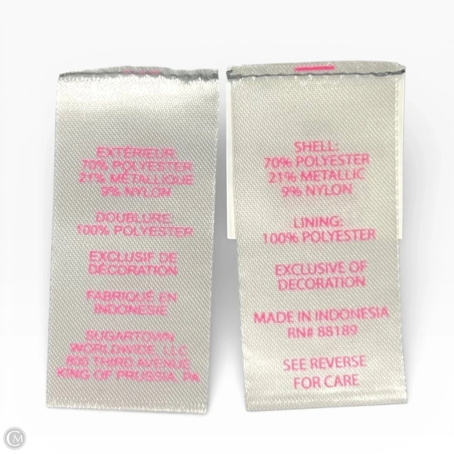 Top Short Sleeve Designer By Lilly Pulitzer In Black & Gold, Size: Xs