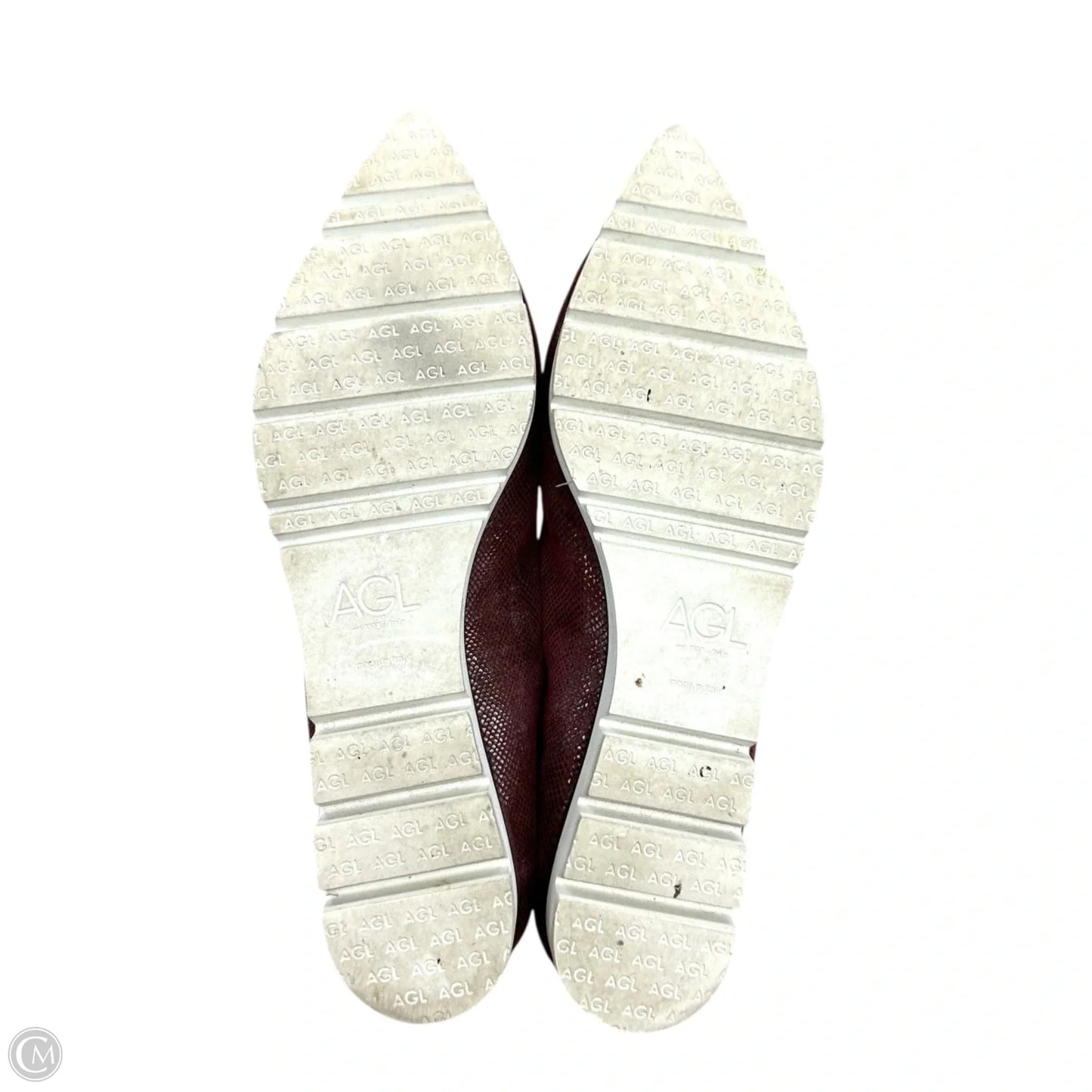 Shoes Heels Platform By Agl In Red, Size: 8.5