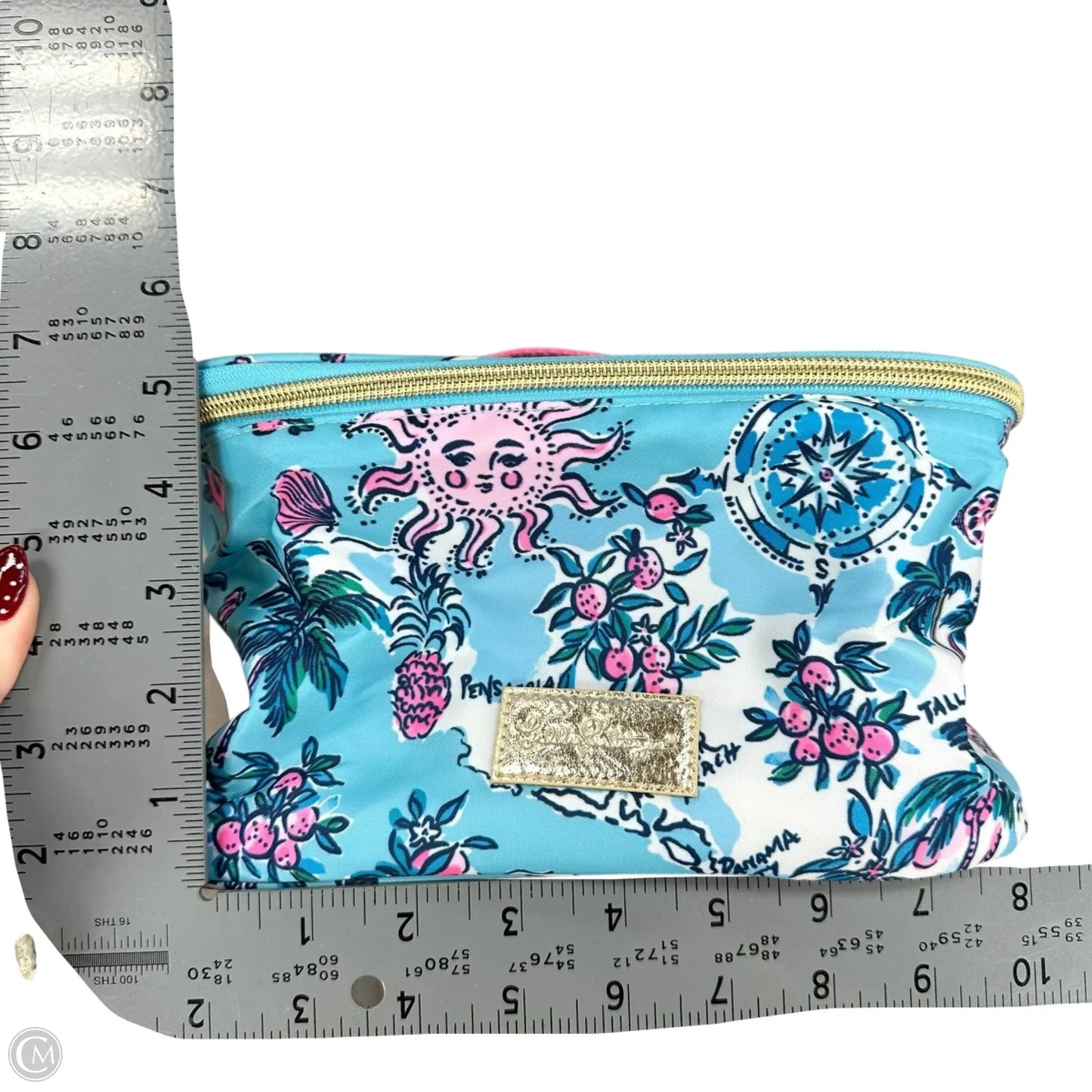 Makeup Bag Designer By Lilly Pulitzer, Size: Medium