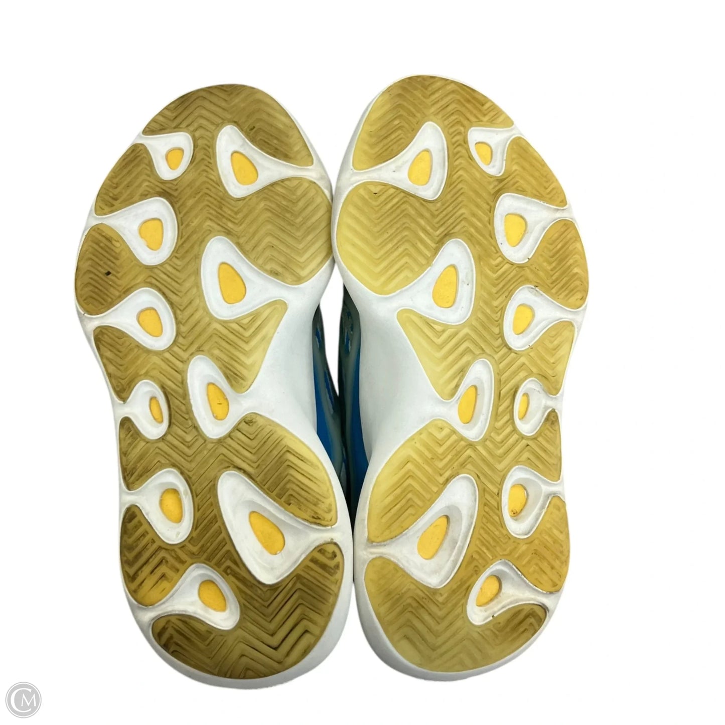 Shoes Luxury Designer By Yeezy In Blue, Size: 7