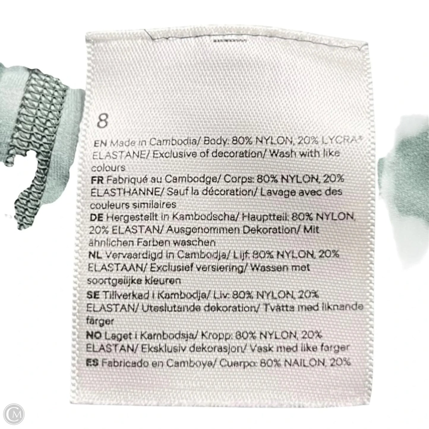 Athletic Leggings By Lululemon In Tie Dye Print, Size: 8