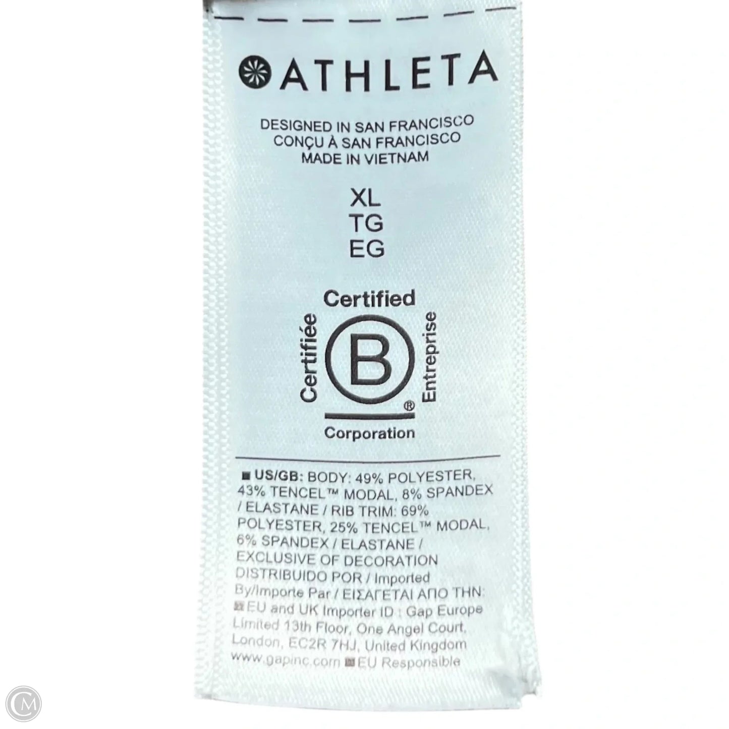 Athletic Sweatshirt Crewneck By Athleta In Taupe, Size: Xl