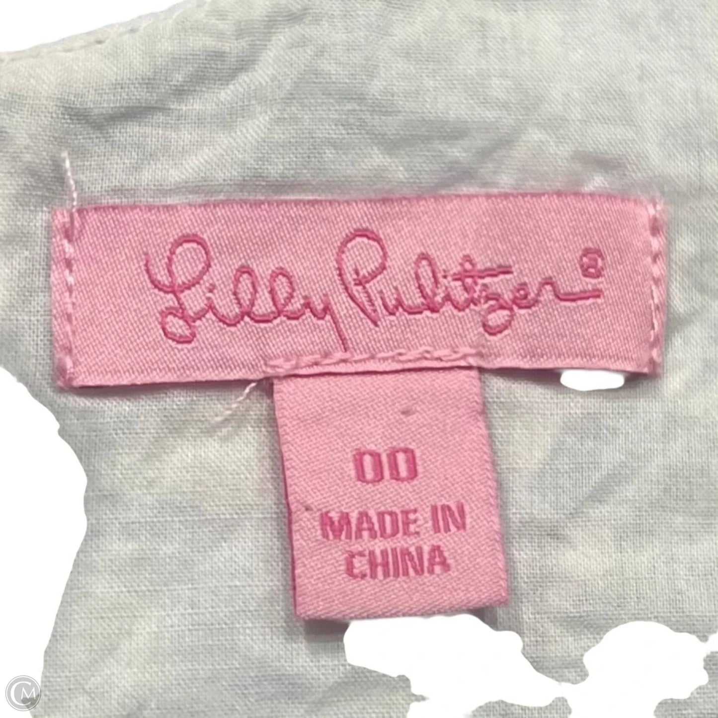 Dress Designer By Lilly Pulitzer In Blue & White, Size: Xxs