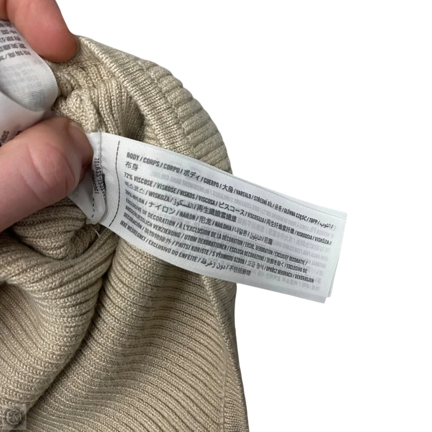 Bodysuit By Abercrombie And Fitch In Tan, Size: M