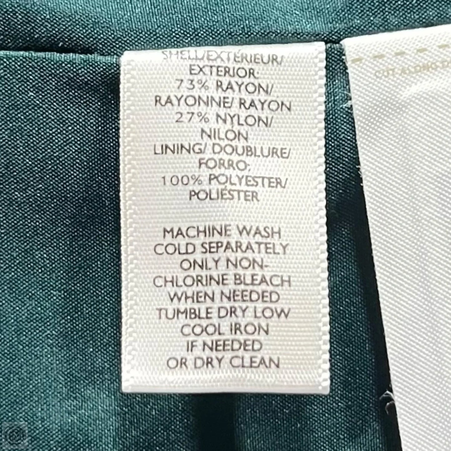 Jacket Other By Loft In Green & Red, Size: Xs