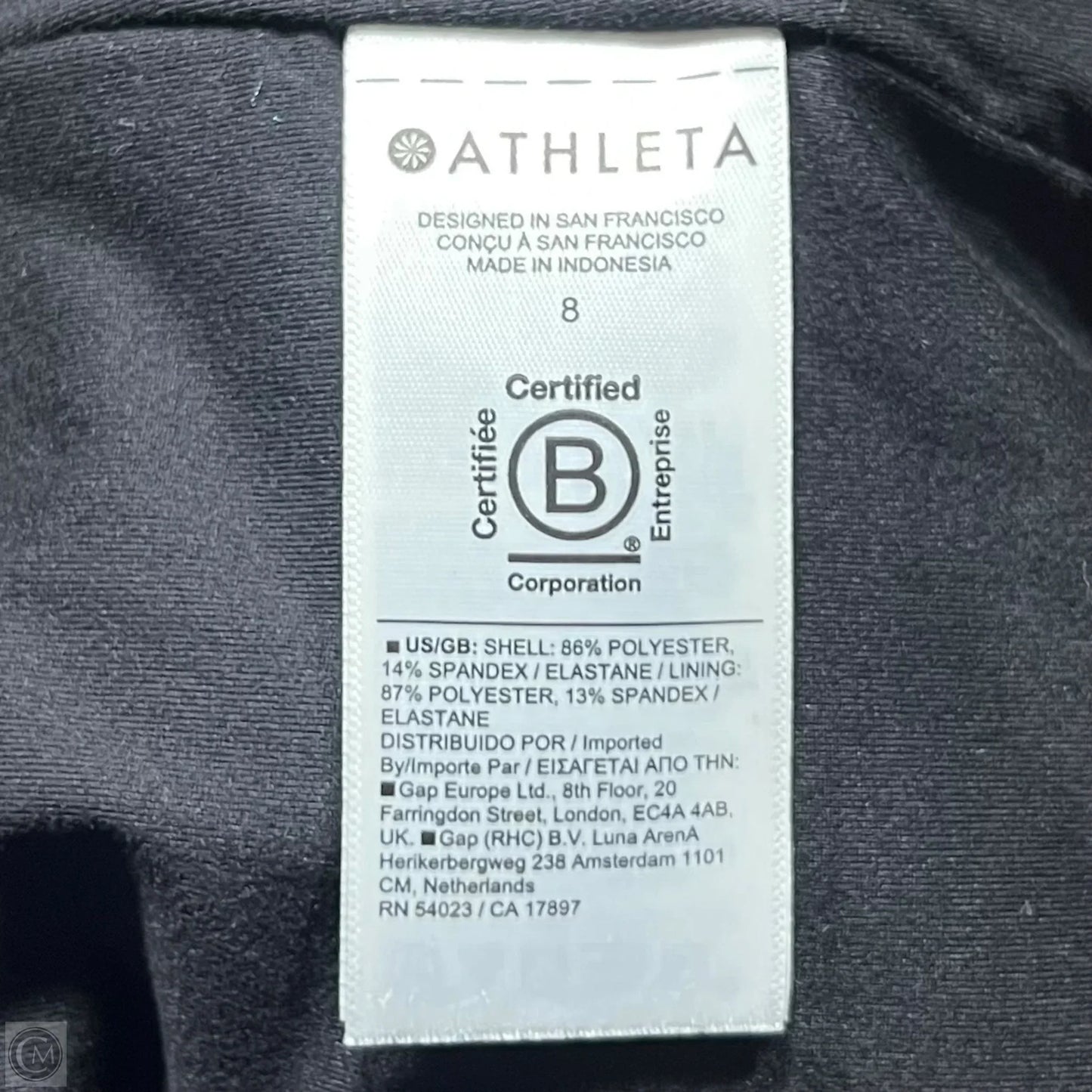 Athletic Pants By Athleta In Black, Size: 8
