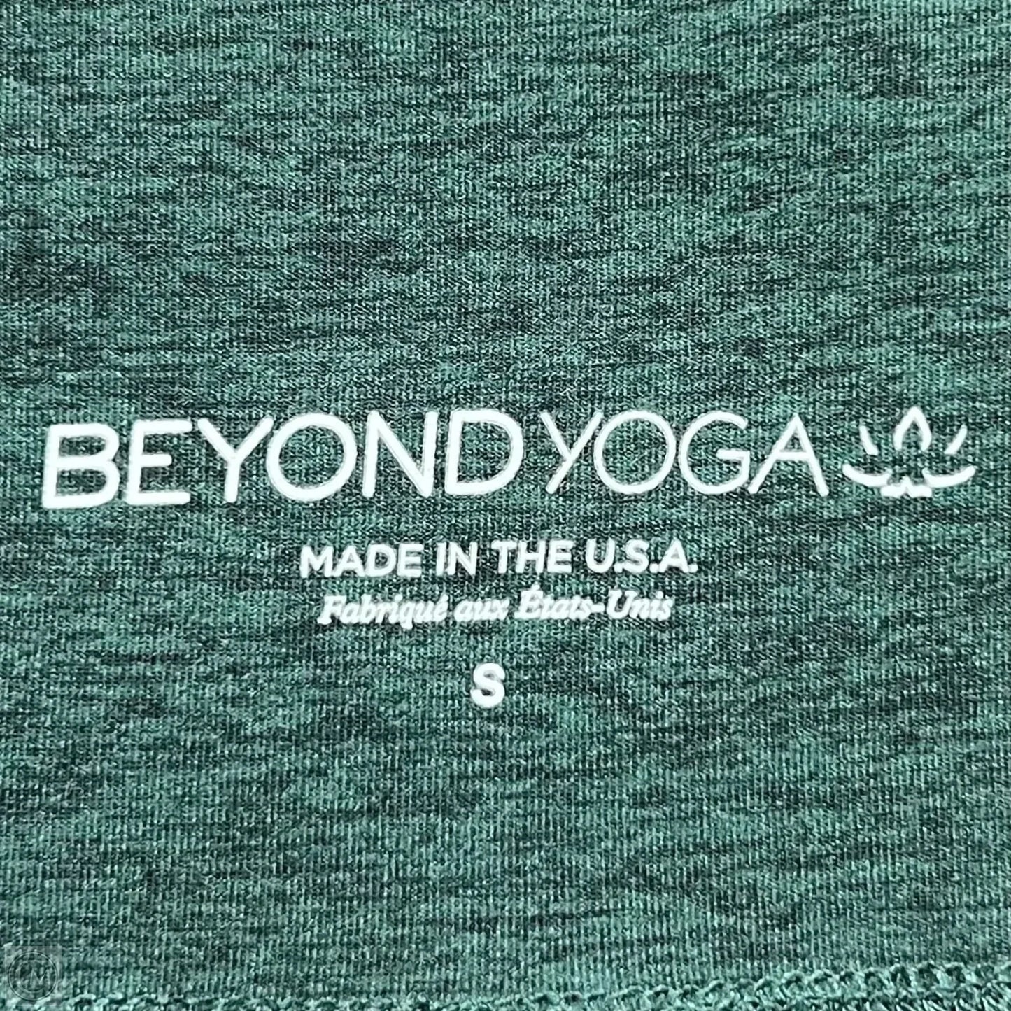 Athletic Leggings By Beyond Yoga In Green, Size: 4