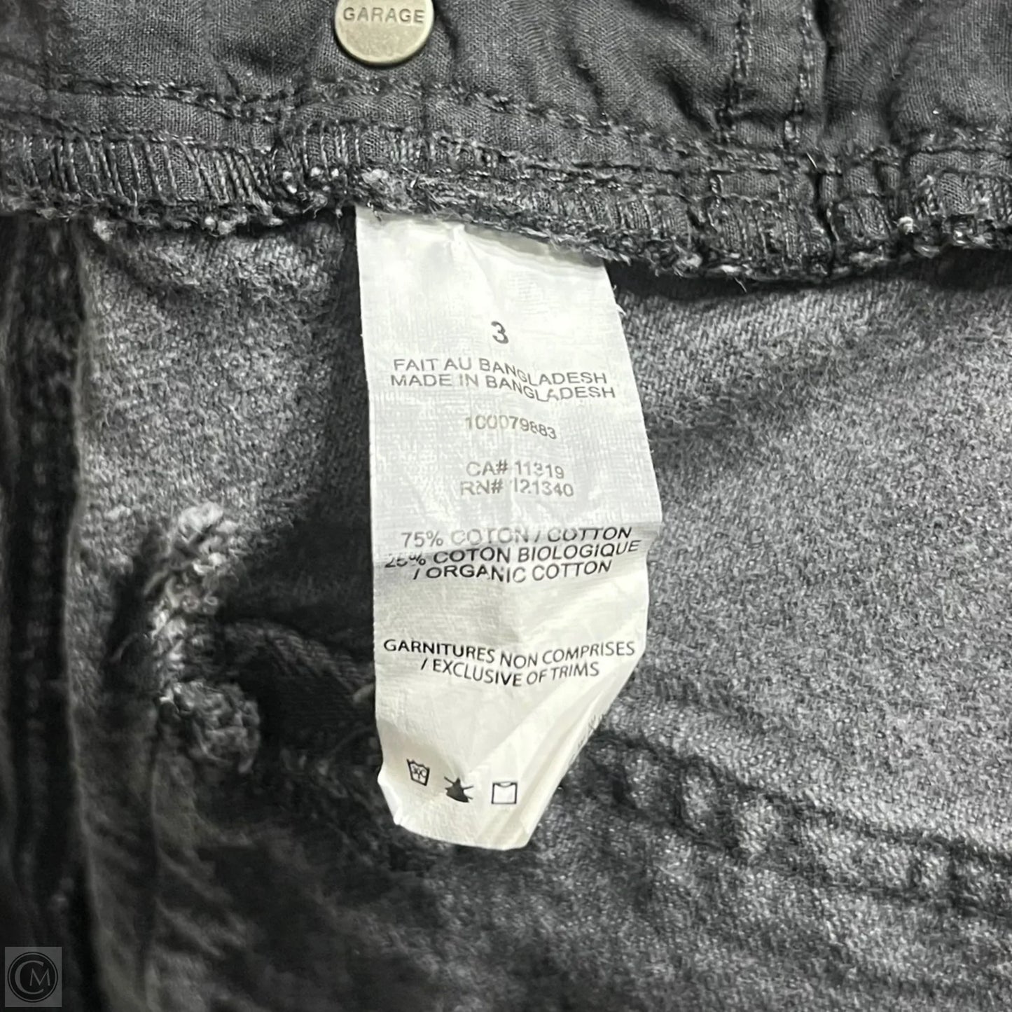 Shorts By Garage In Grey Denim, Size: 2