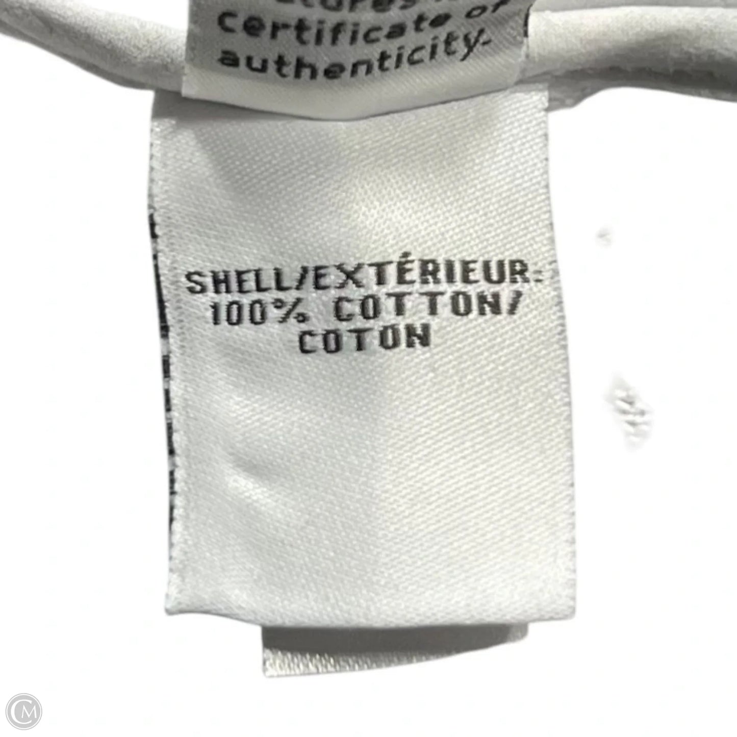 Top 3/4 Sleeve Designer By Diane Von Furstenberg In Blue & White, Size: Xs