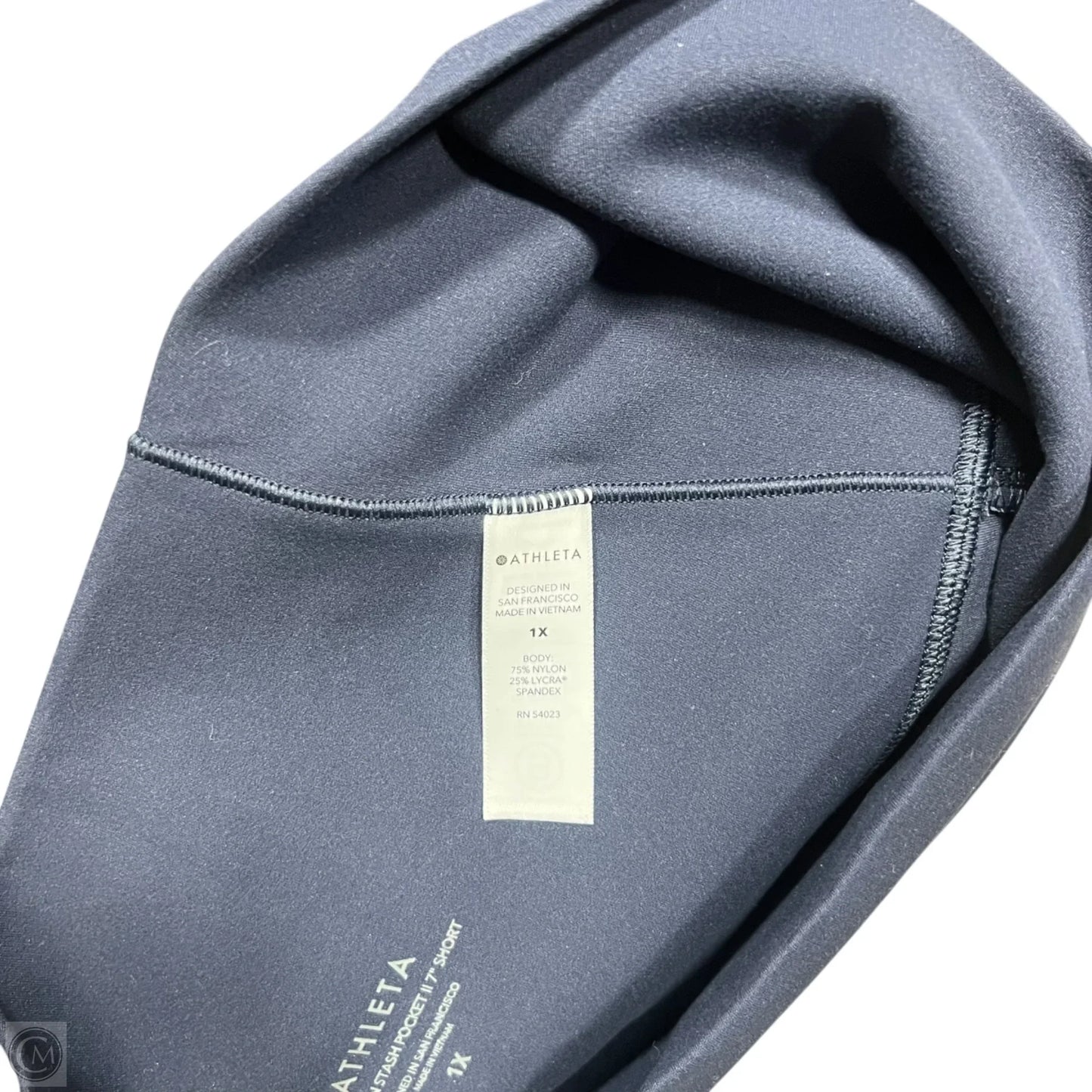 Athletic Shorts By Athleta In Navy, Size: 1x