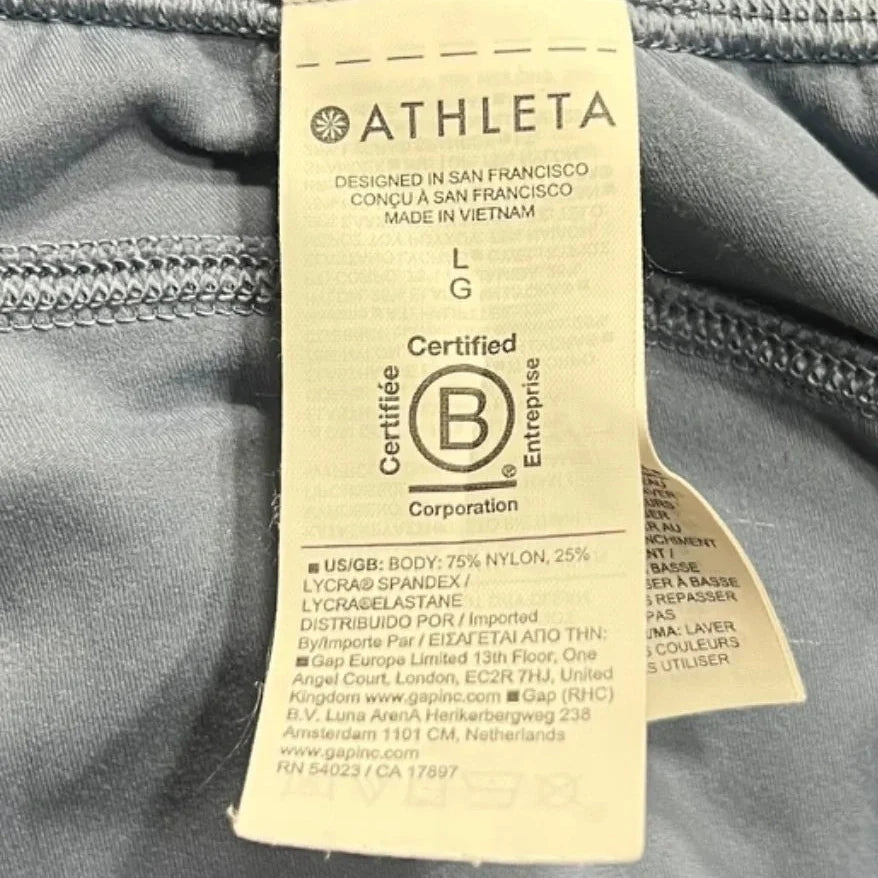 Athletic Pants By Athleta In Blue, Size: L