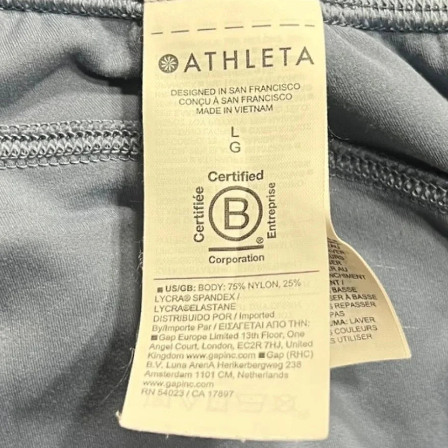 Athletic Pants By Athleta In Blue, Size: L