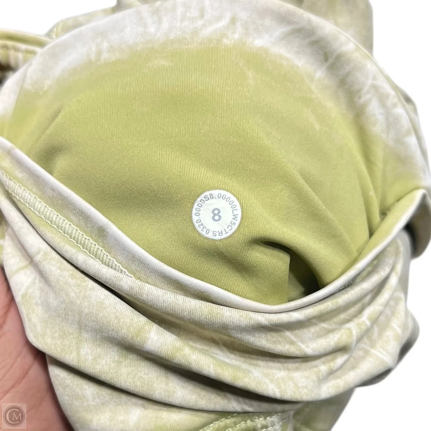 Athletic Leggings By Lululemon In Green, Size: 8