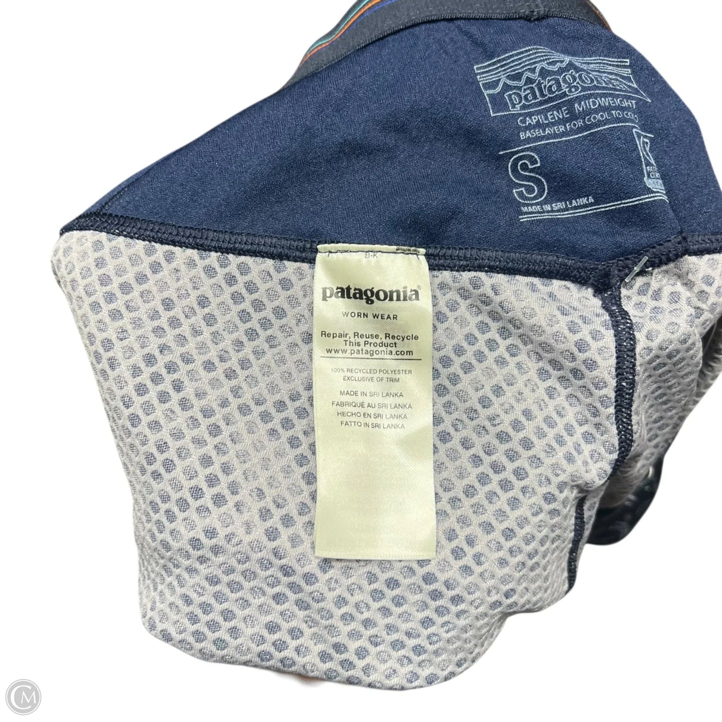 Athletic Leggings By Patagonia In Blue, Size: 4