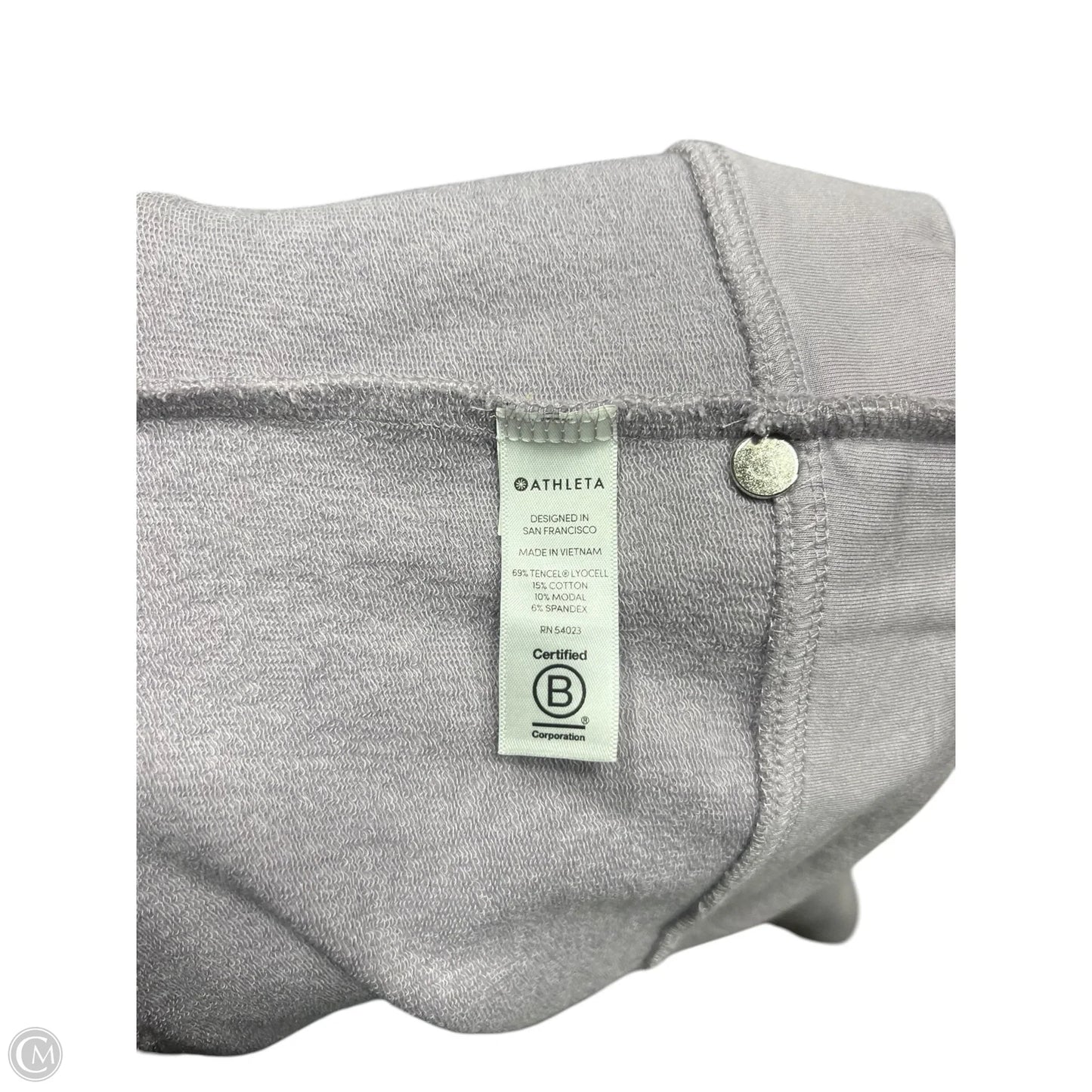 Athletic Sweatshirt Hoodie By Athleta In Purple, Size: Xs
