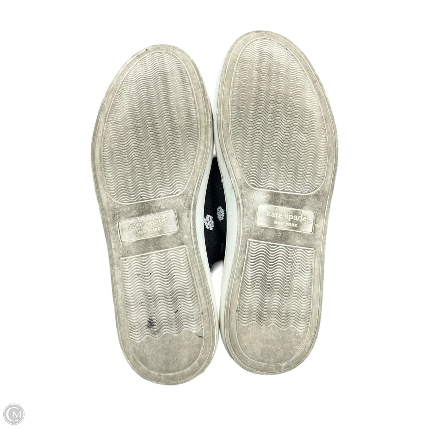 Shoes Designer By Kate Spade In Black & White, Size: 7