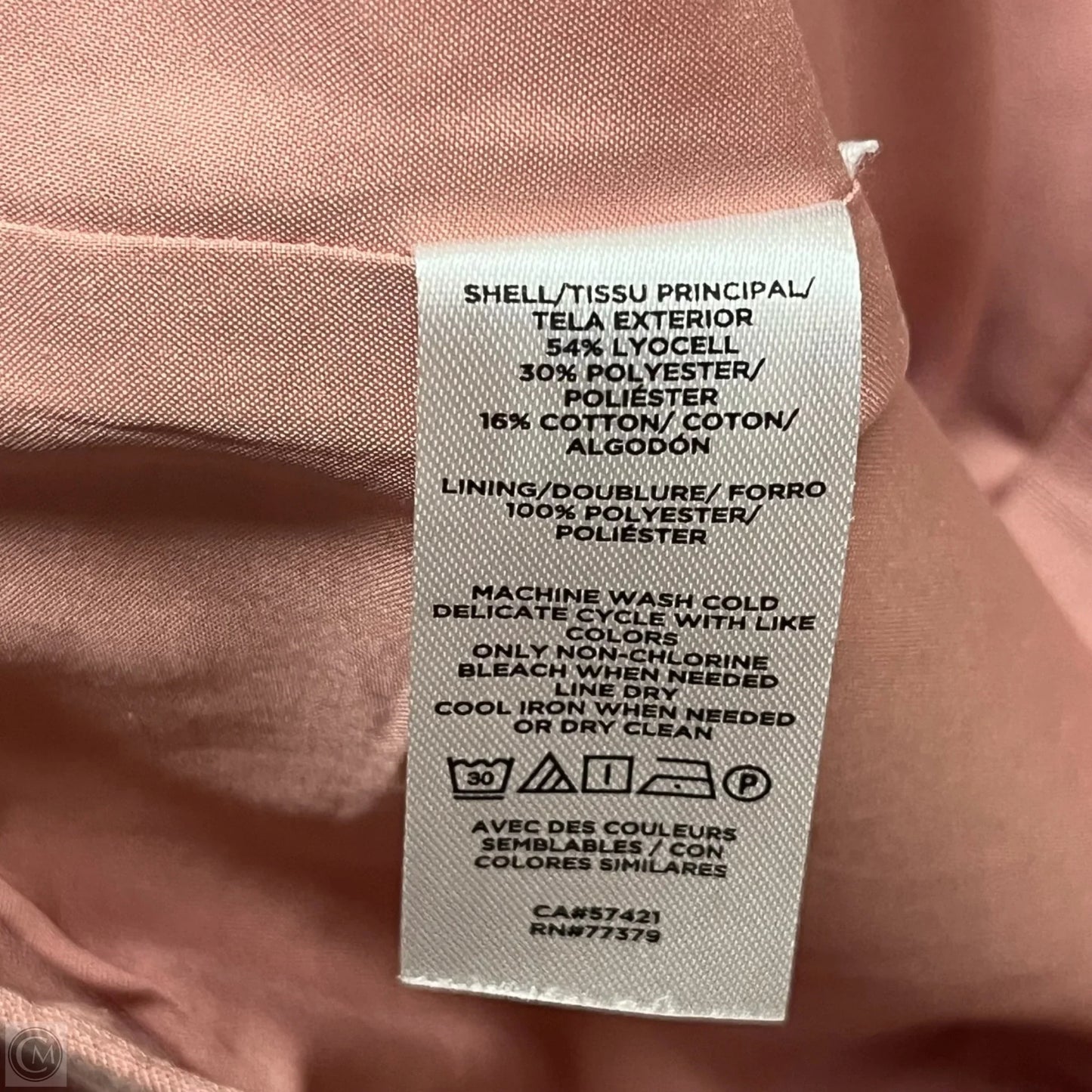 Jacket Moto By Ann Taylor In Pink Denim, Size: S