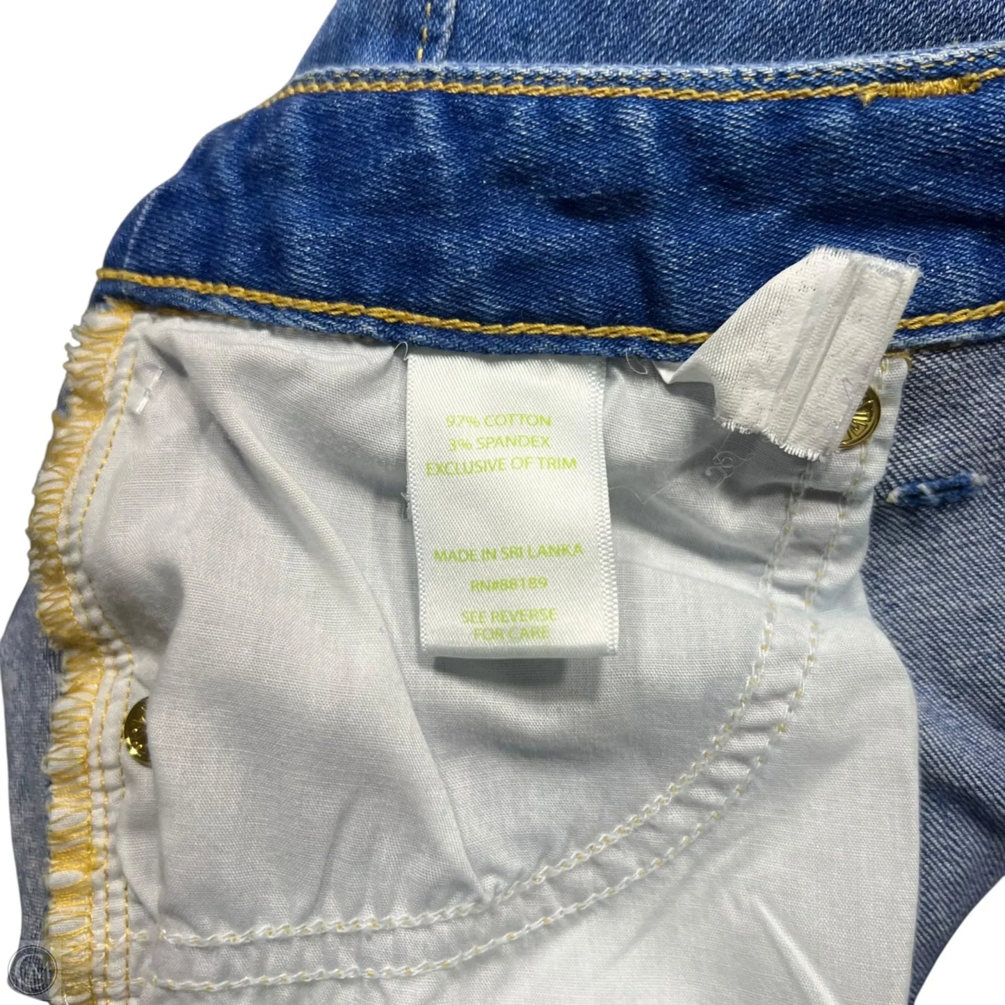 Skirt Designer By Lilly Pulitzer In Blue Denim, Size: 4