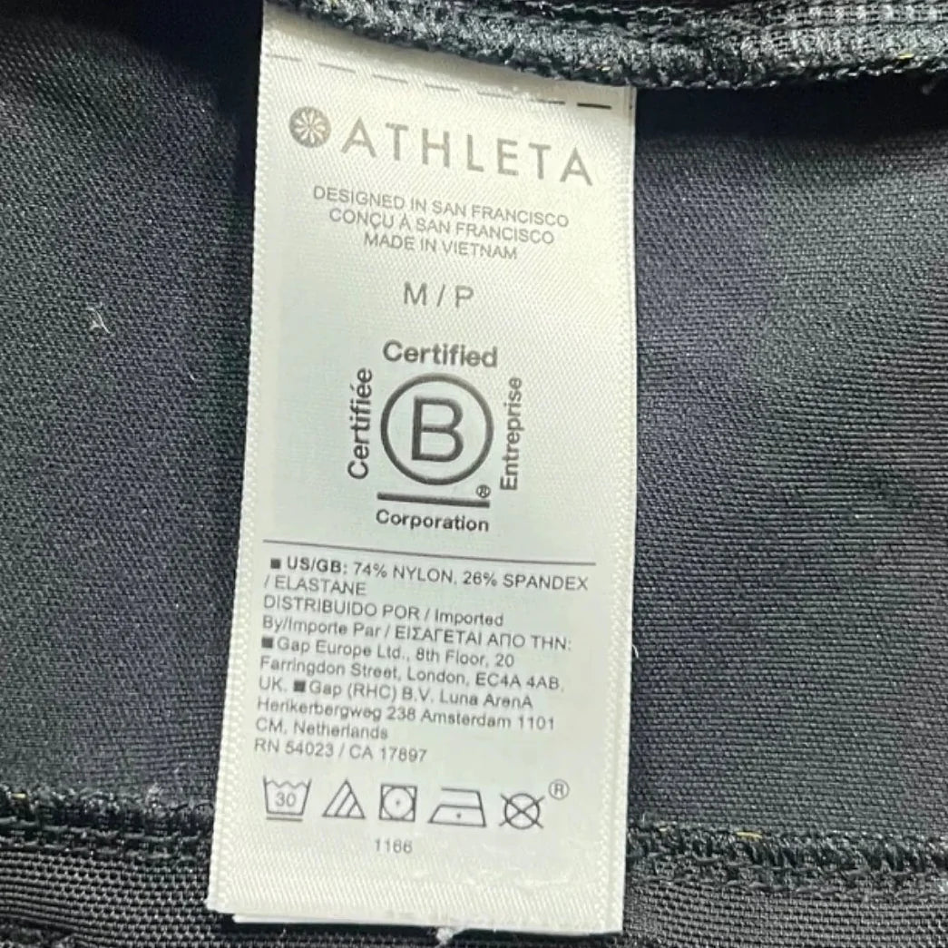 Athletic Pants By Athleta In Black, Size: M
