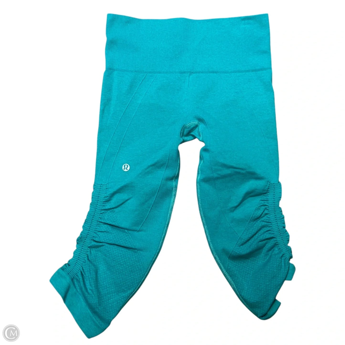 Athletic Leggings Capris By Lululemon In Blue, Size: 2