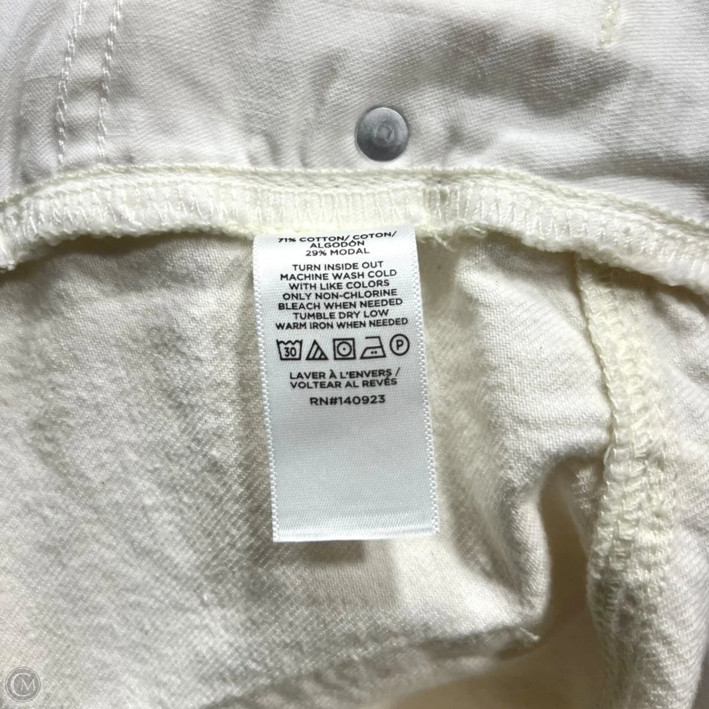 Jeans Straight By Loft In Beige, Size: 0