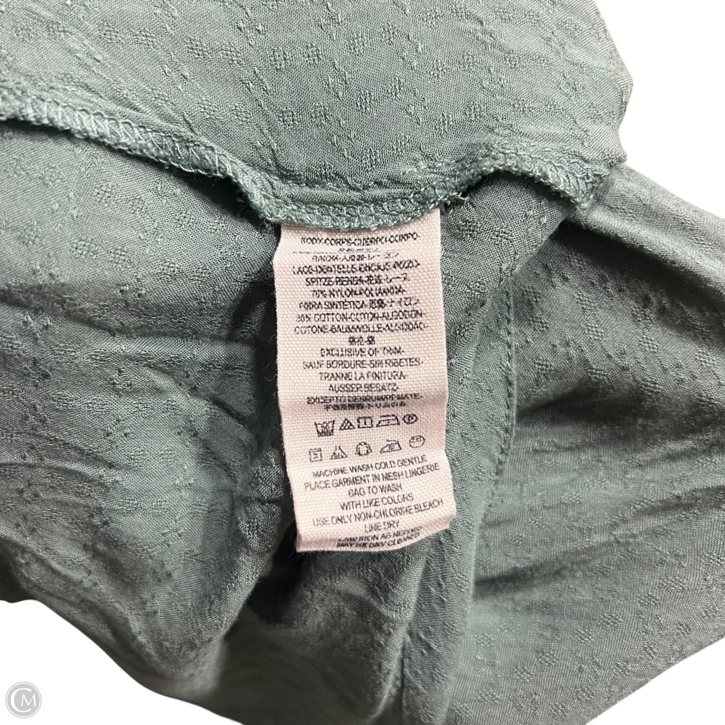 Top Long Sleeve By Free People In Green, Size: S
