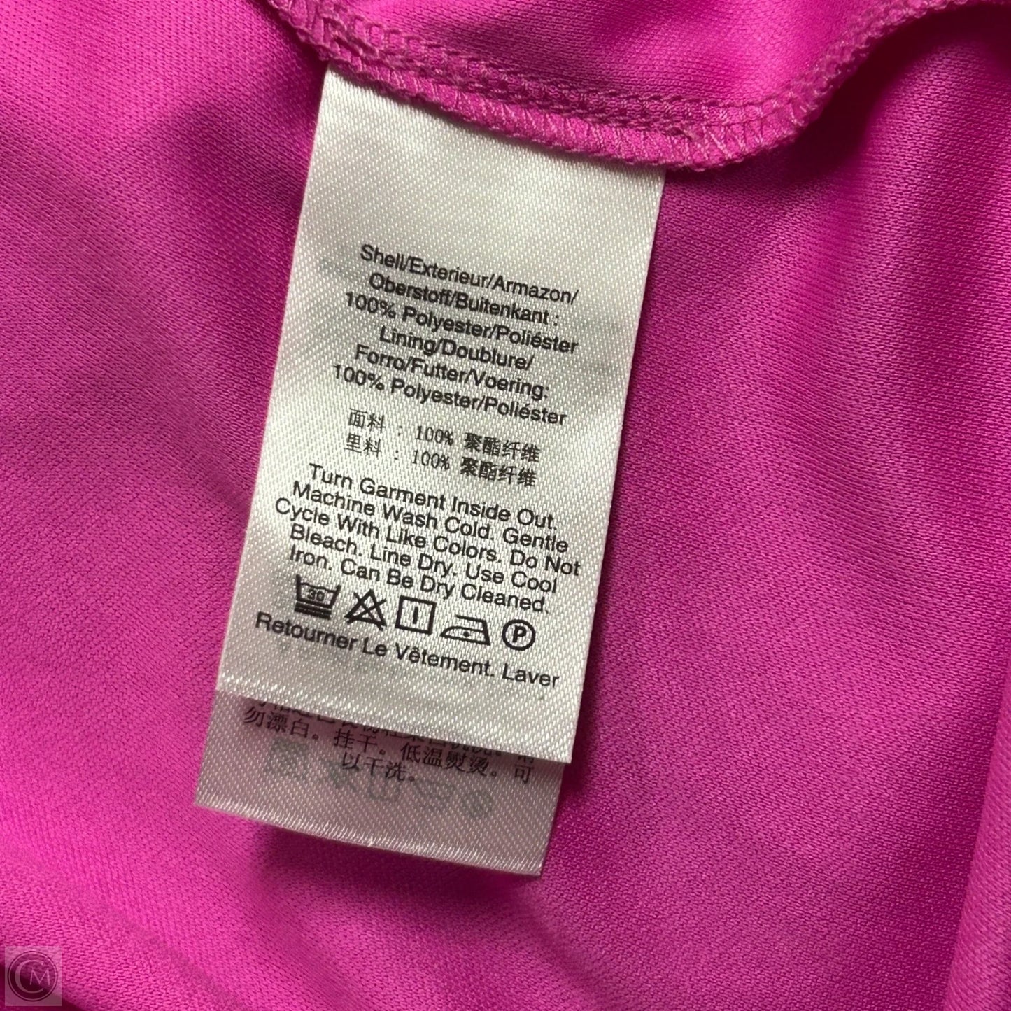 Dress Casual Maxi By Dkny In Pink, Size: M