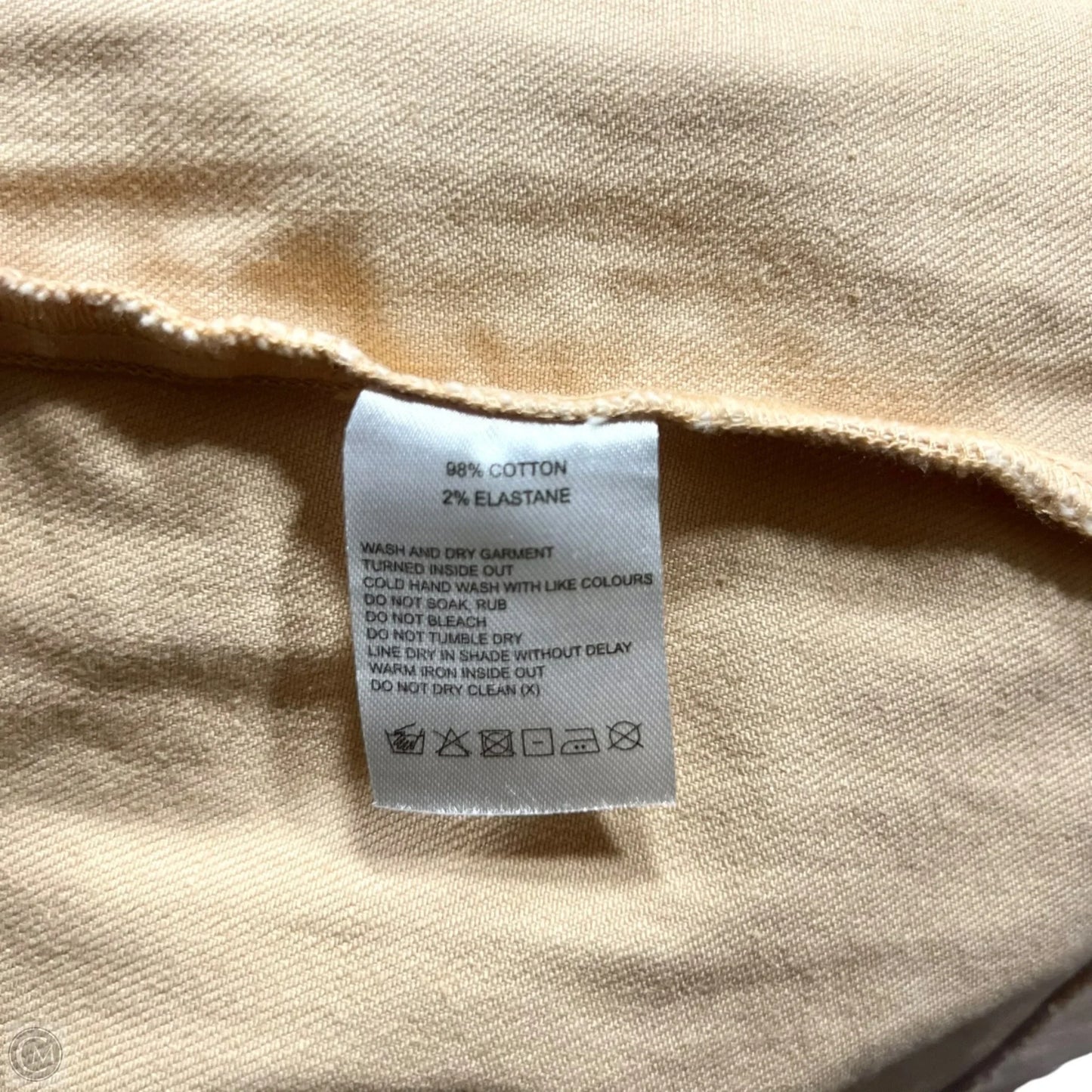 Skirt Mini & Short By Finders Keepers In Tan Denim, Size: 4